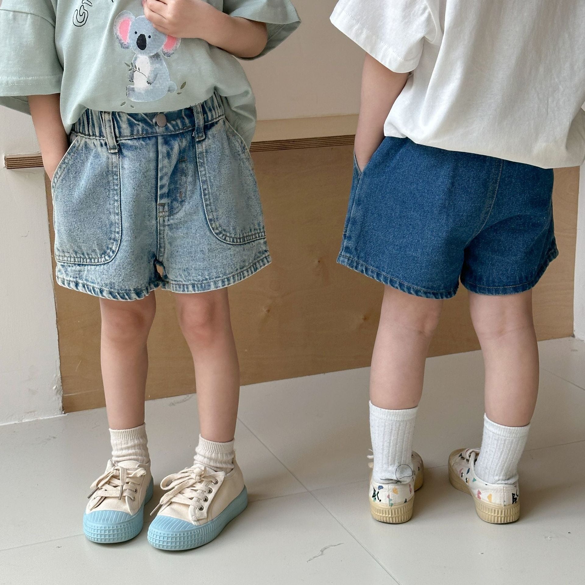 デニムショートパンツ【K254】