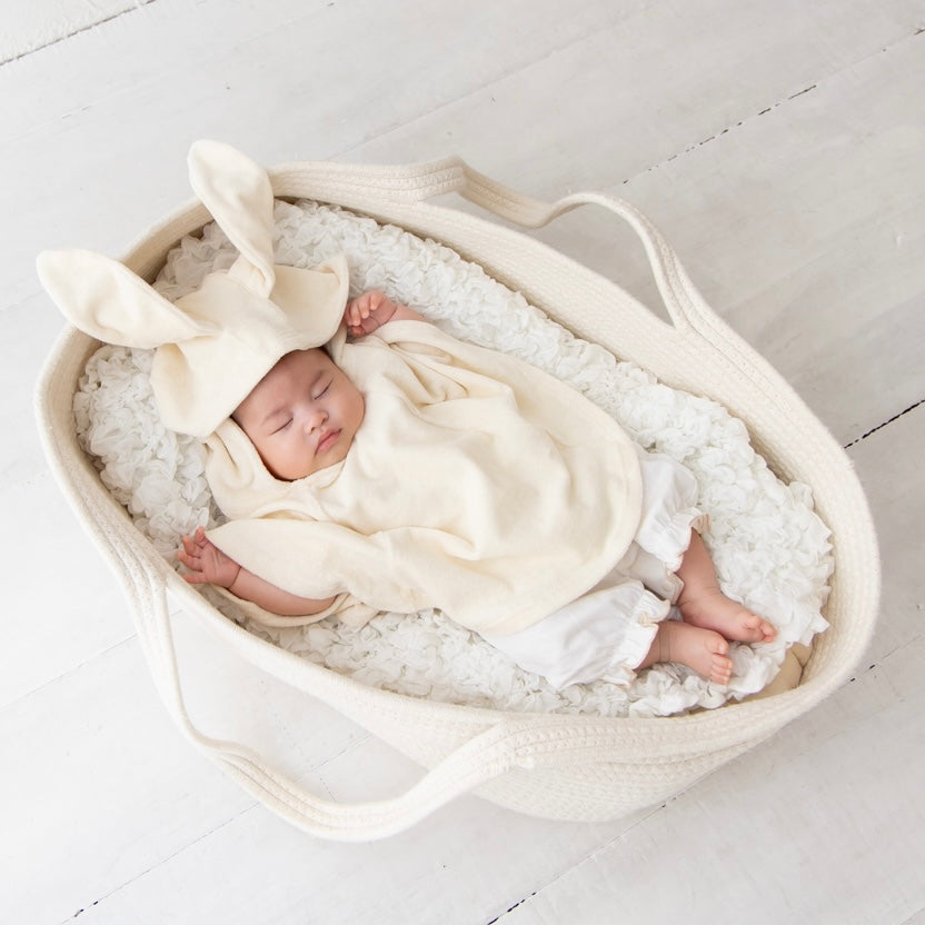 オーガニックパイルうさ耳ポンチョ【110076】