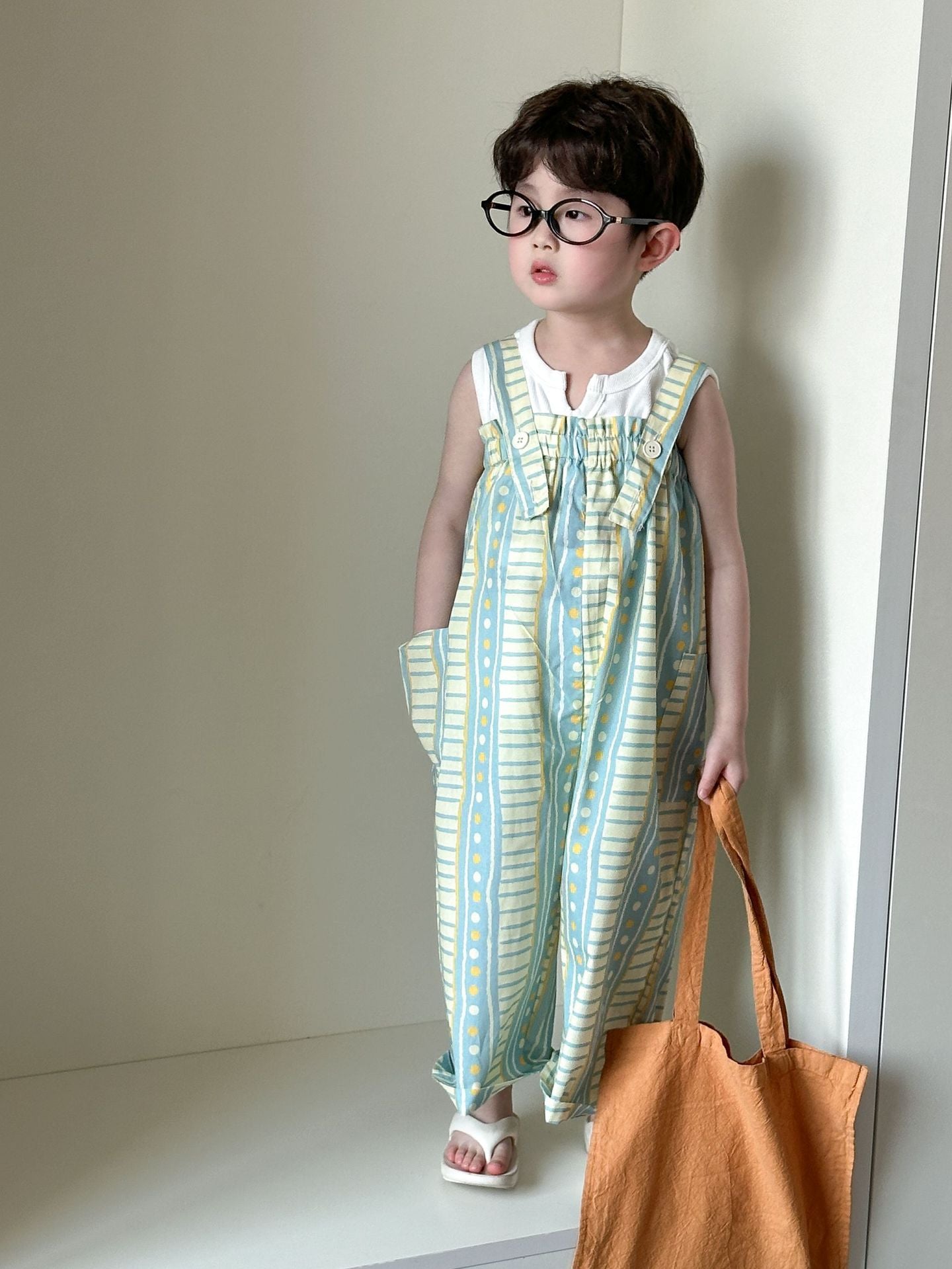 デザインオーバーオール【K255】