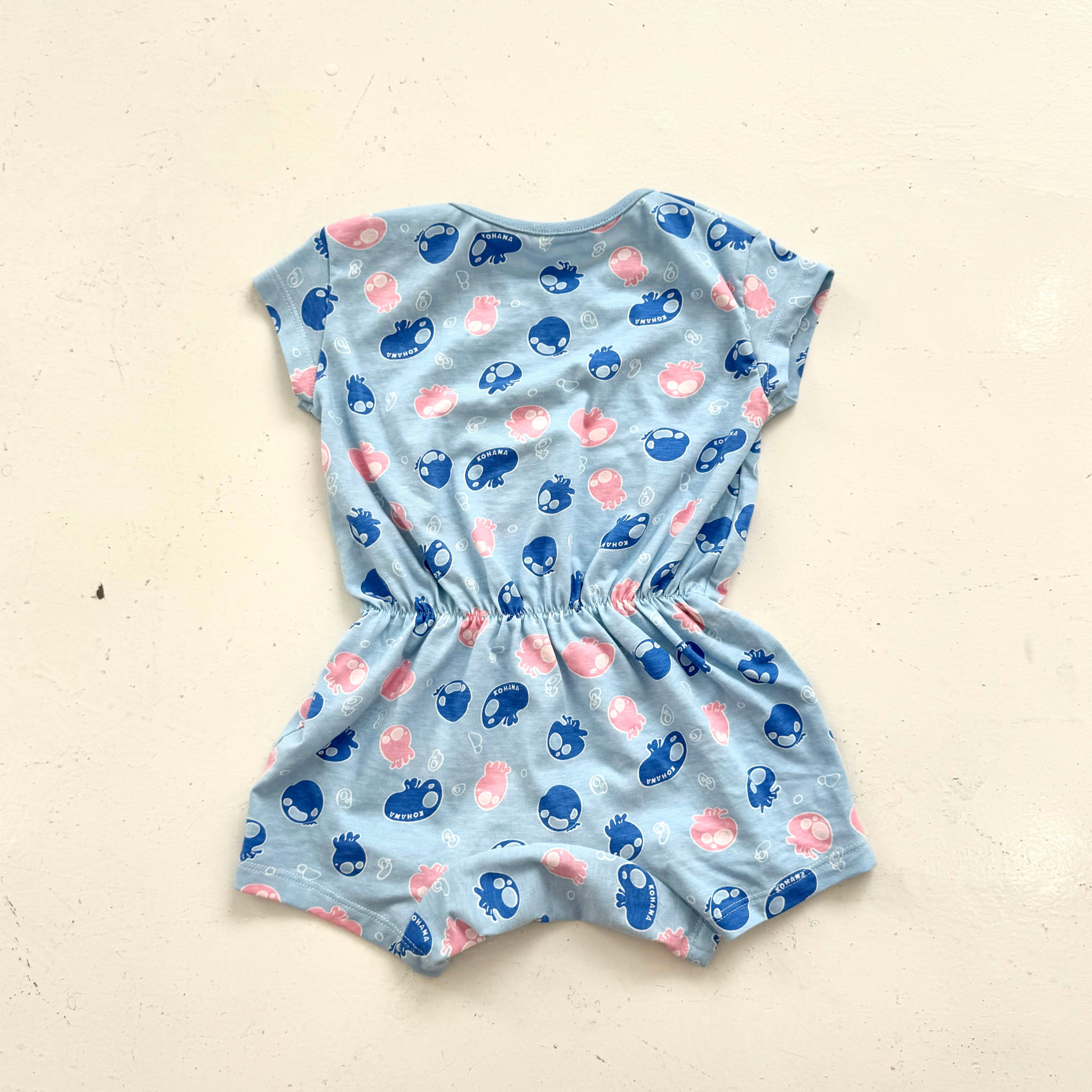 【KOHANA ANIMAL04】jellyfish rompers-organic-