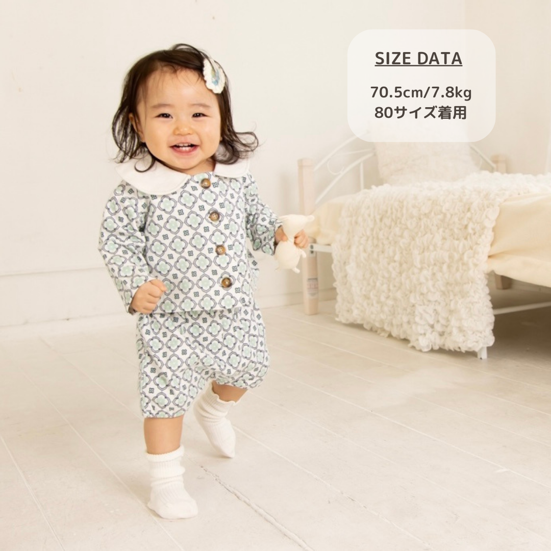 丸襟ヴィンテージセットアップ【110054】