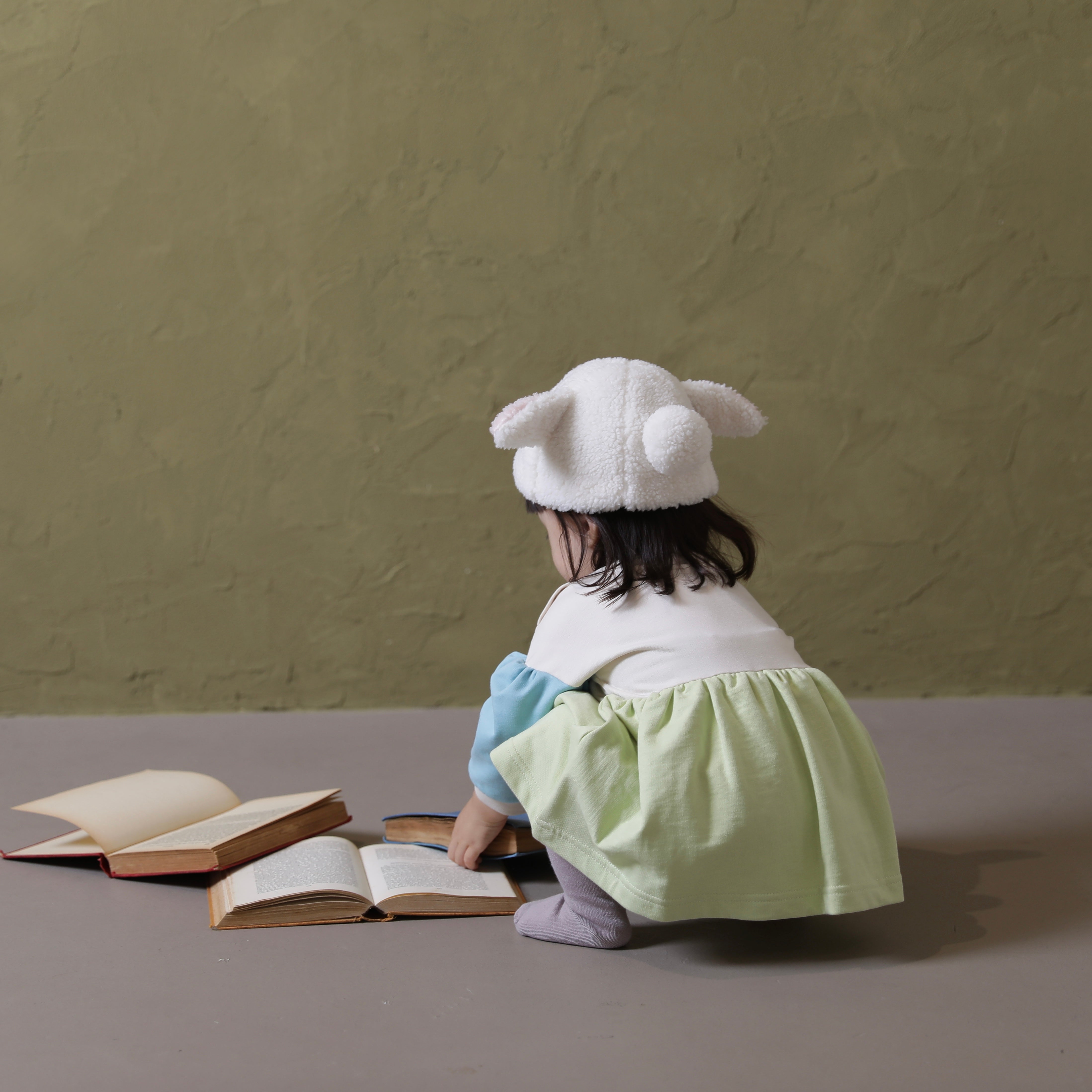 もこもこアニマルボア帽子【110038】