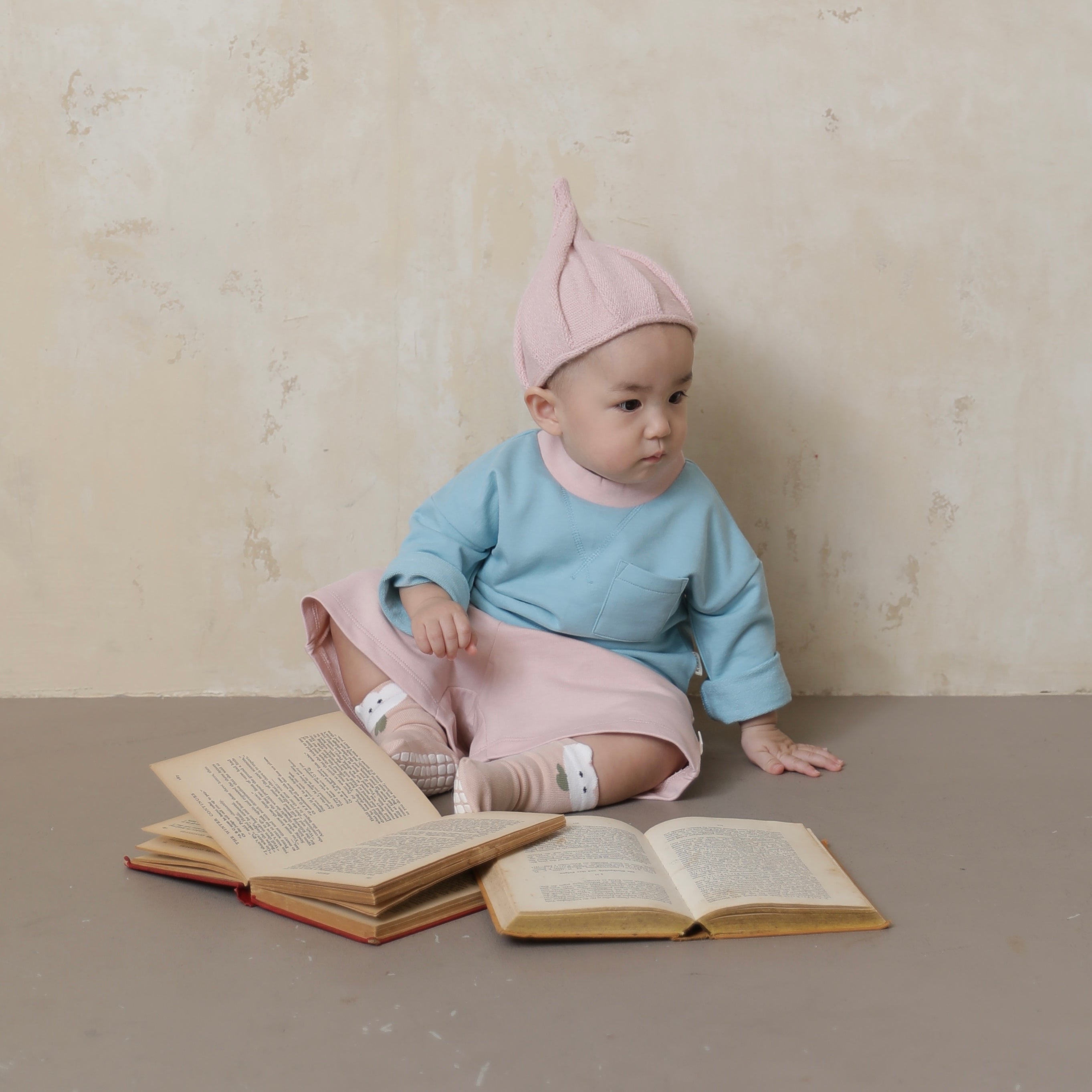 バイカラーポケットトレーナー【110018】