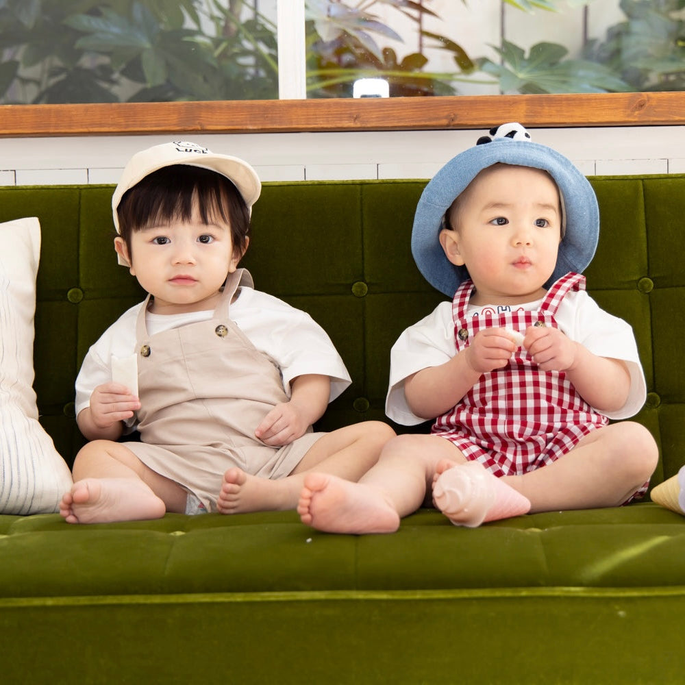 ショート丈サロペット【110059】