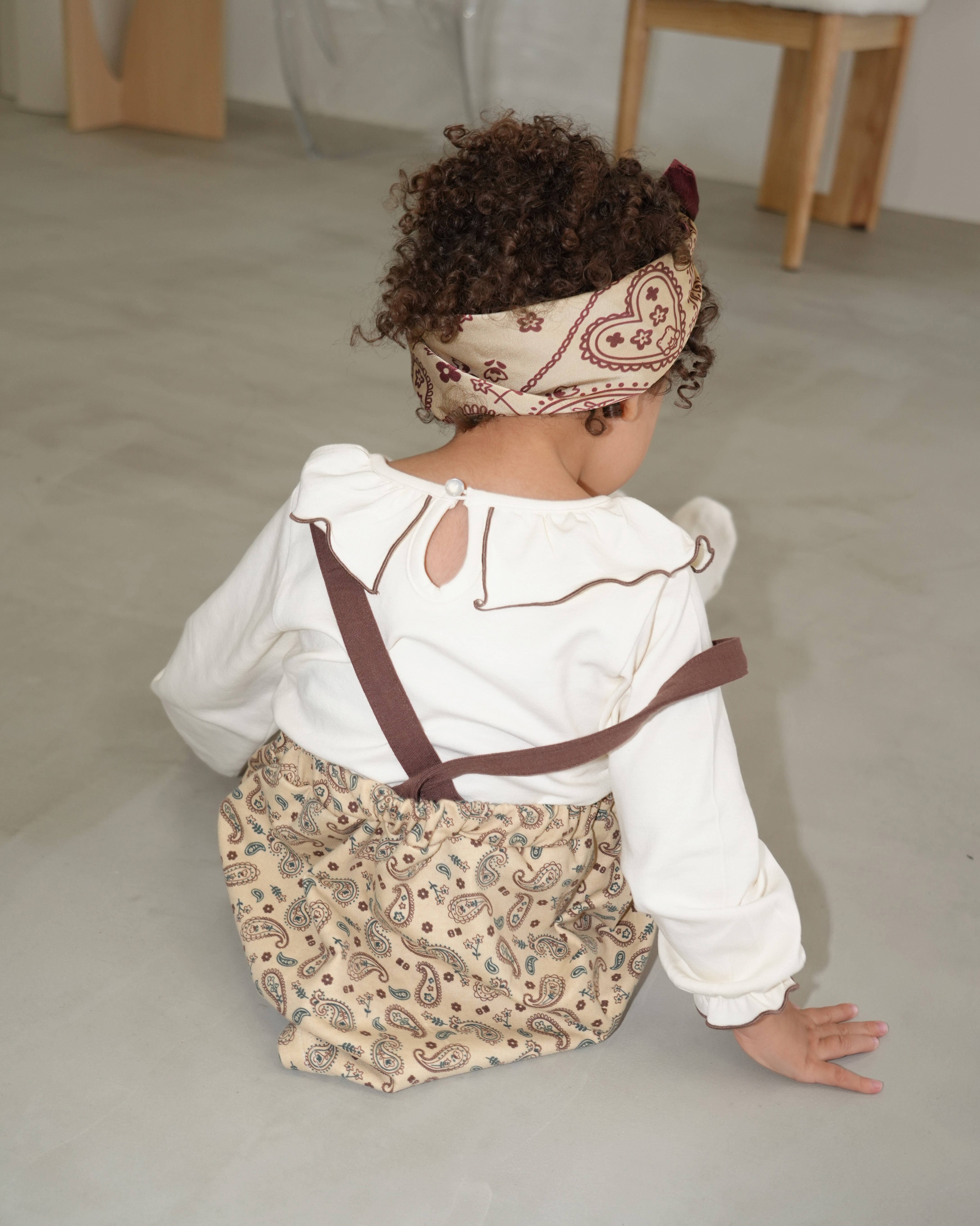Floral Paisley Scarf【110407】