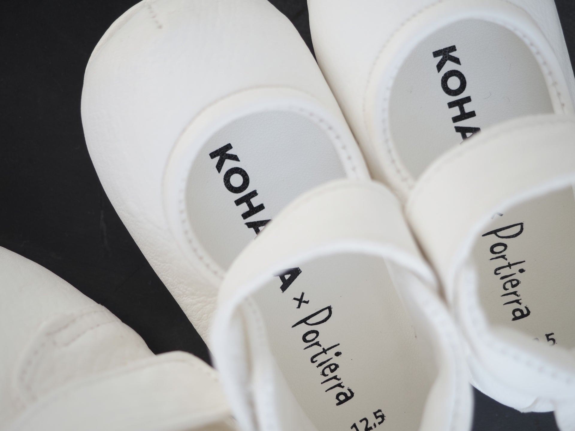 【KOHANA×Portierra07】Deer Leather first shoes/strap -made in Japan-