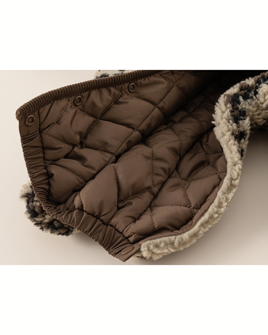 (pre-order)くまボアジャンパースーツ【N3509】