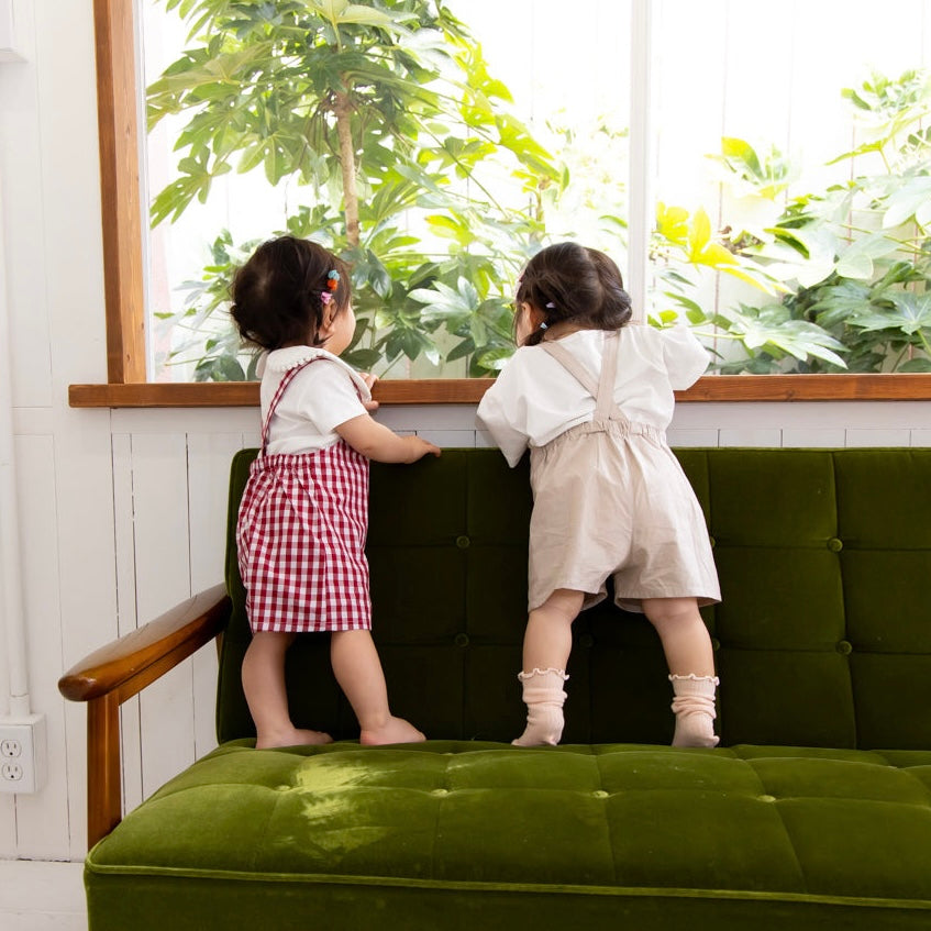 ショート丈サロペット【110059】