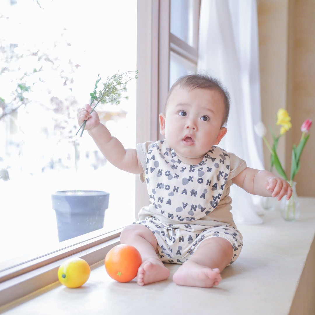 【KOHANA ANIMAL09】 Dalmatian bib-organic-