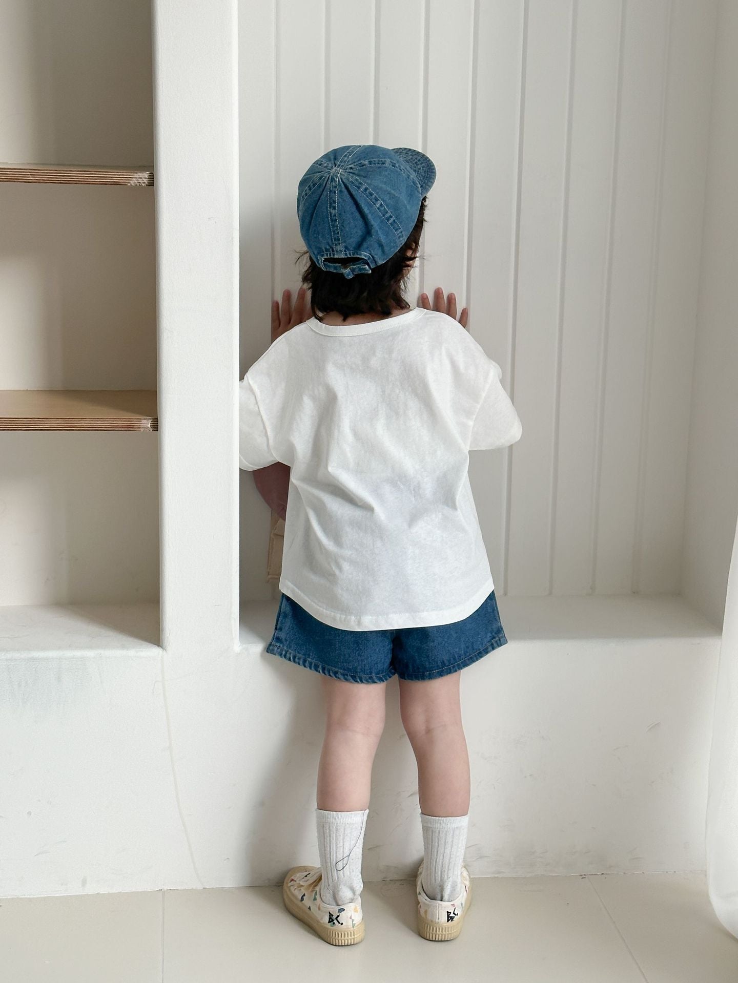 デニムショートパンツ【K254】