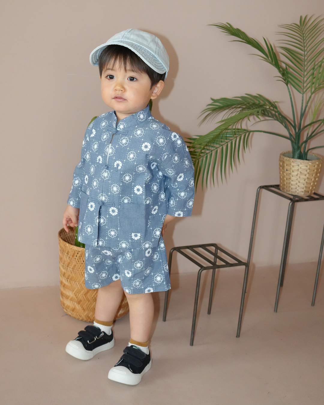 Daisy Denim Style Half Pants【110209】