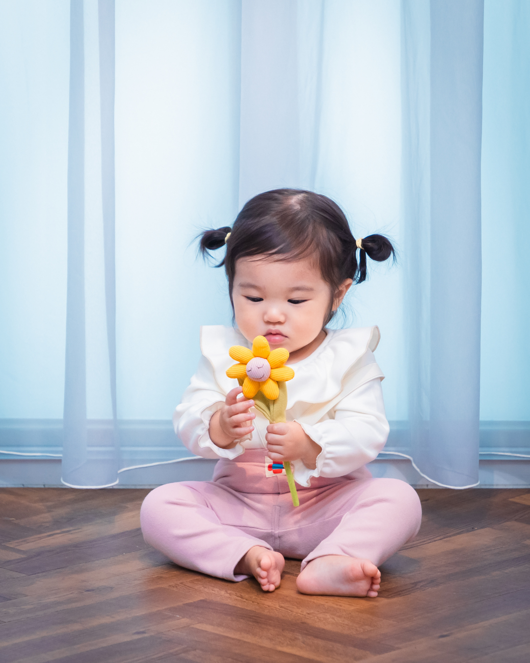 ストレッチスムースフリル衿シャツ【110091】