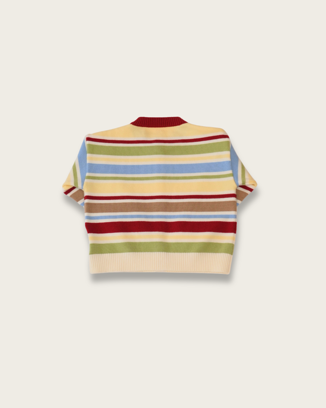 Multi Stripe Knit Cardigan【K284】