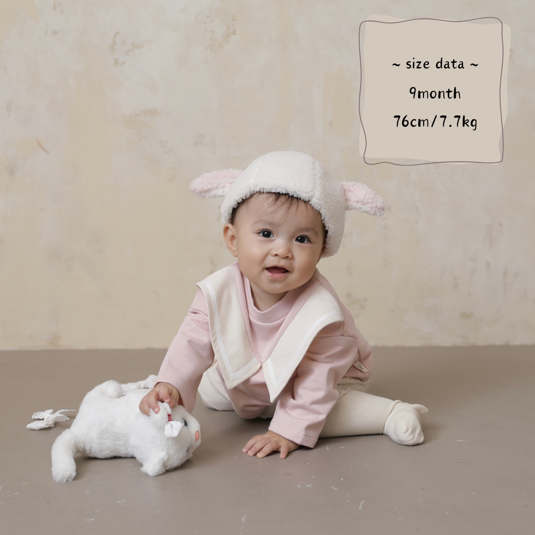 スウェットカラーハーフフリルパンツ【110021】