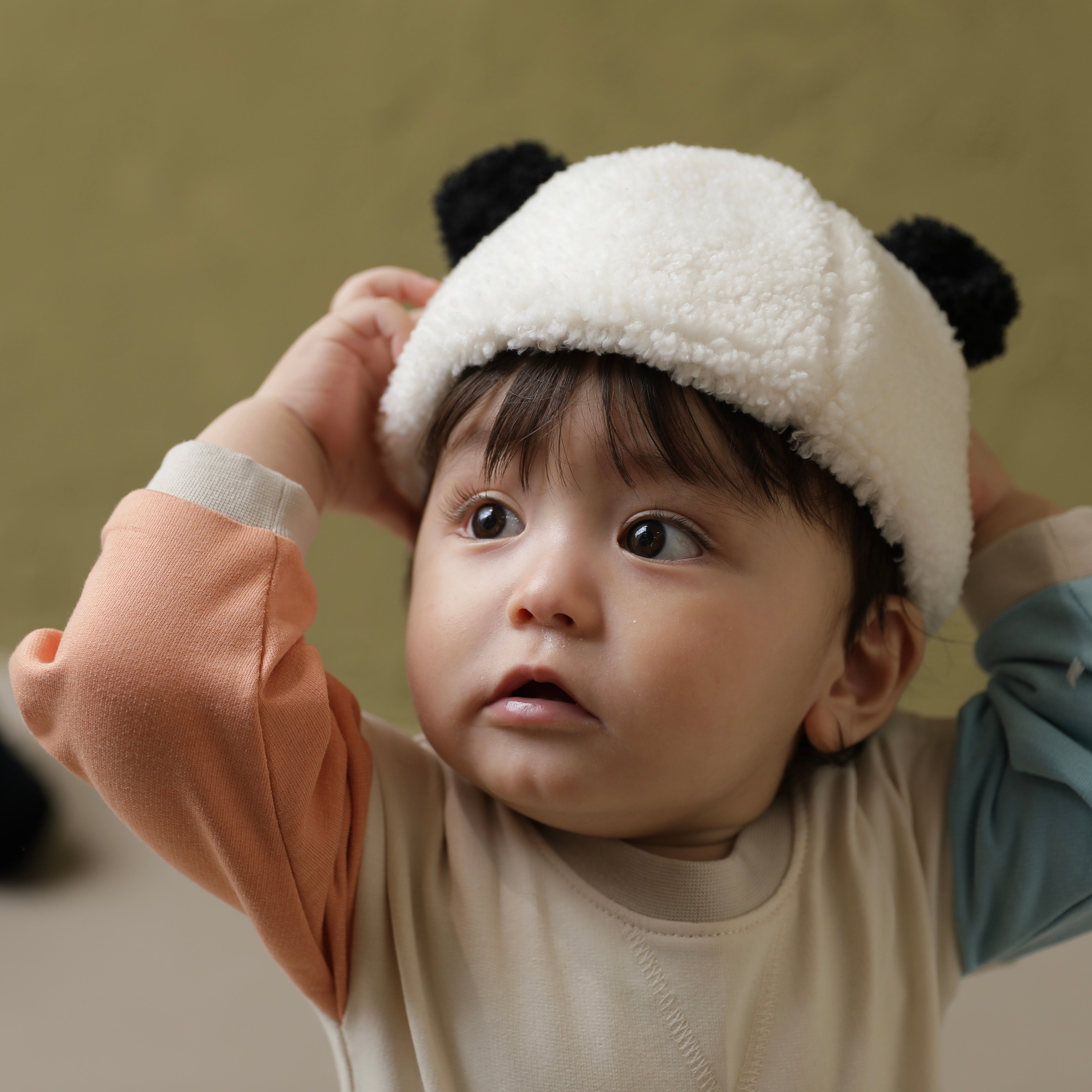 もこもこアニマルボア帽子【110038】