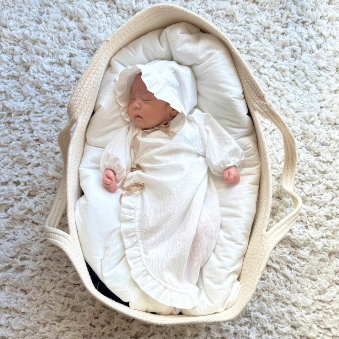 Baby Ceremony Dress (with Bonnet)【110036】