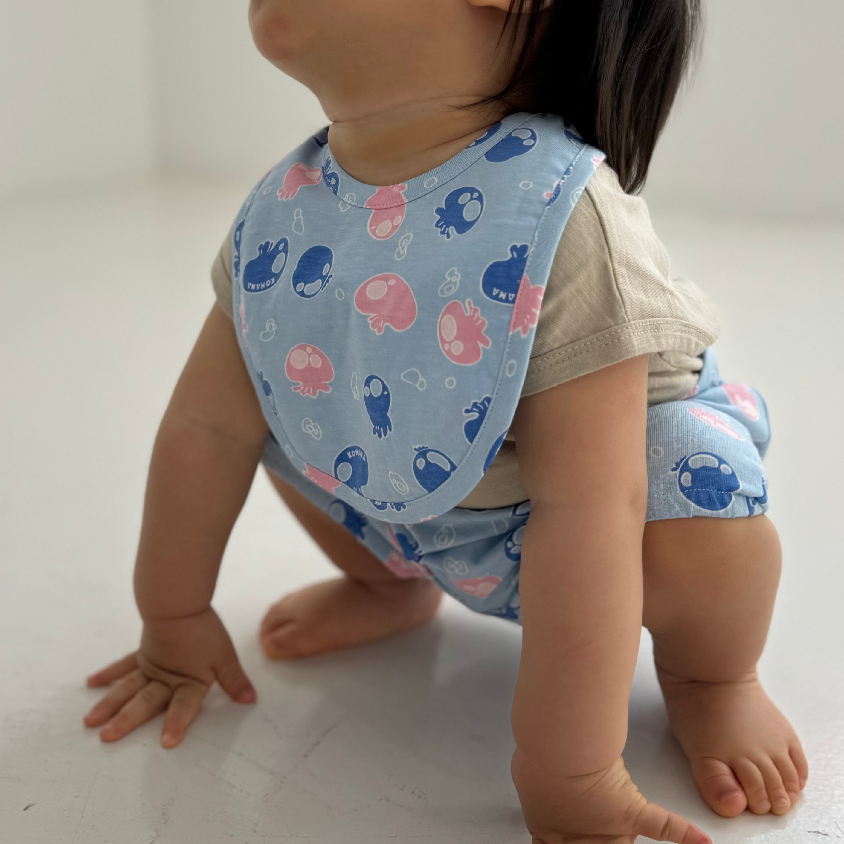 【KOHANA ANIMAL10】 jellyfish bib-organic-
