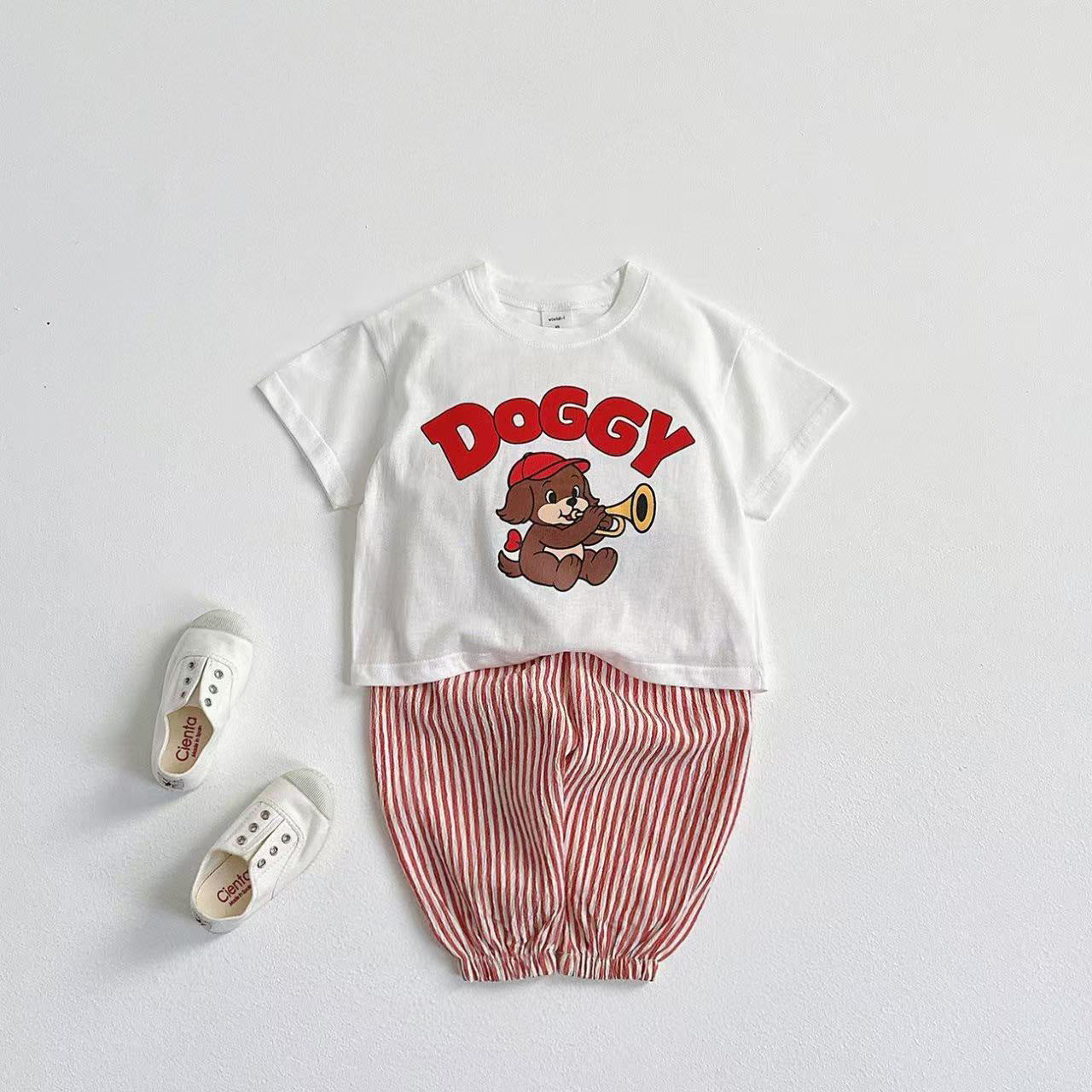 ストライプカラーパンツ【K258】