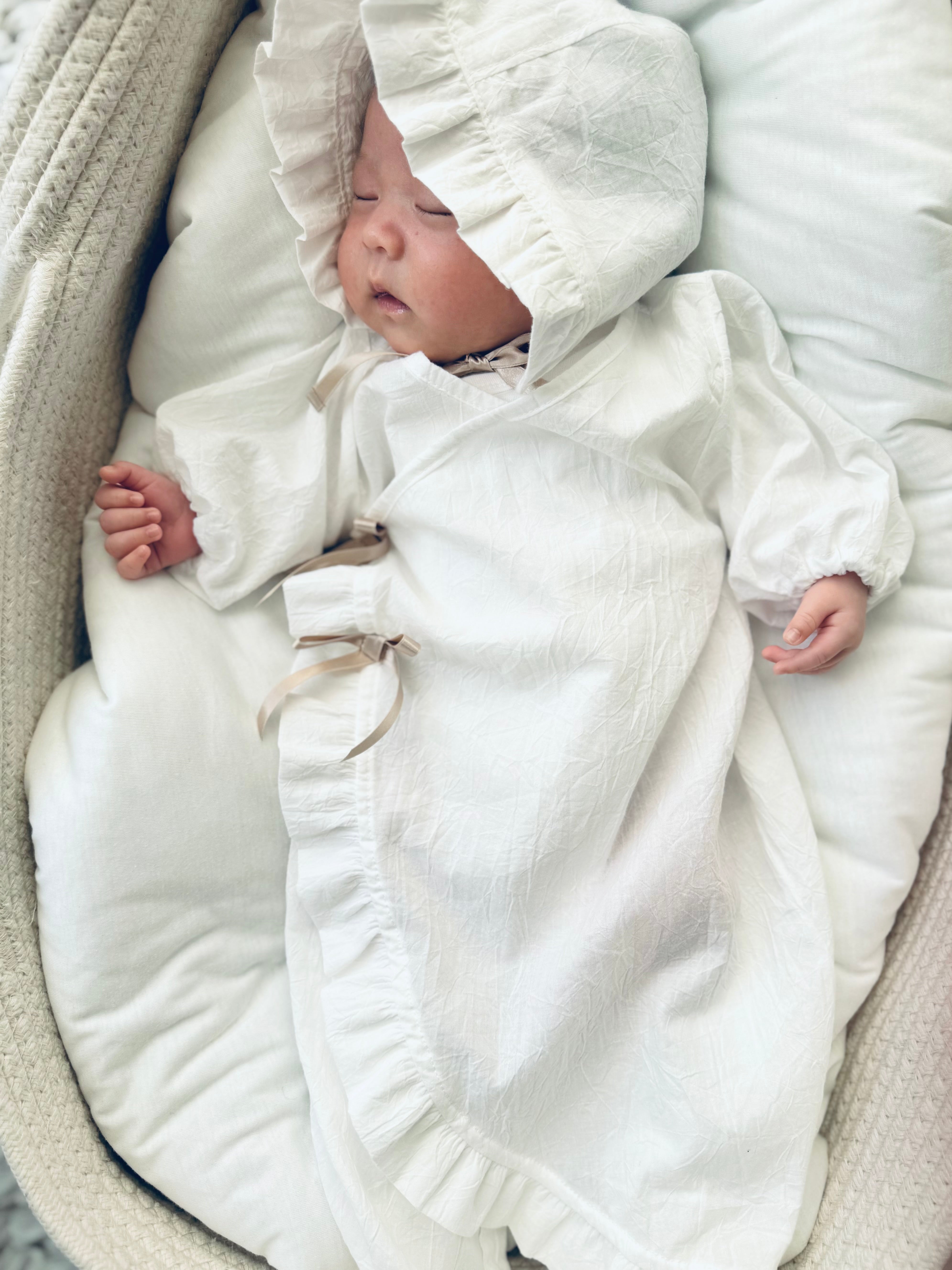 Baby Ceremony Dress (with Bonnet)【110036】