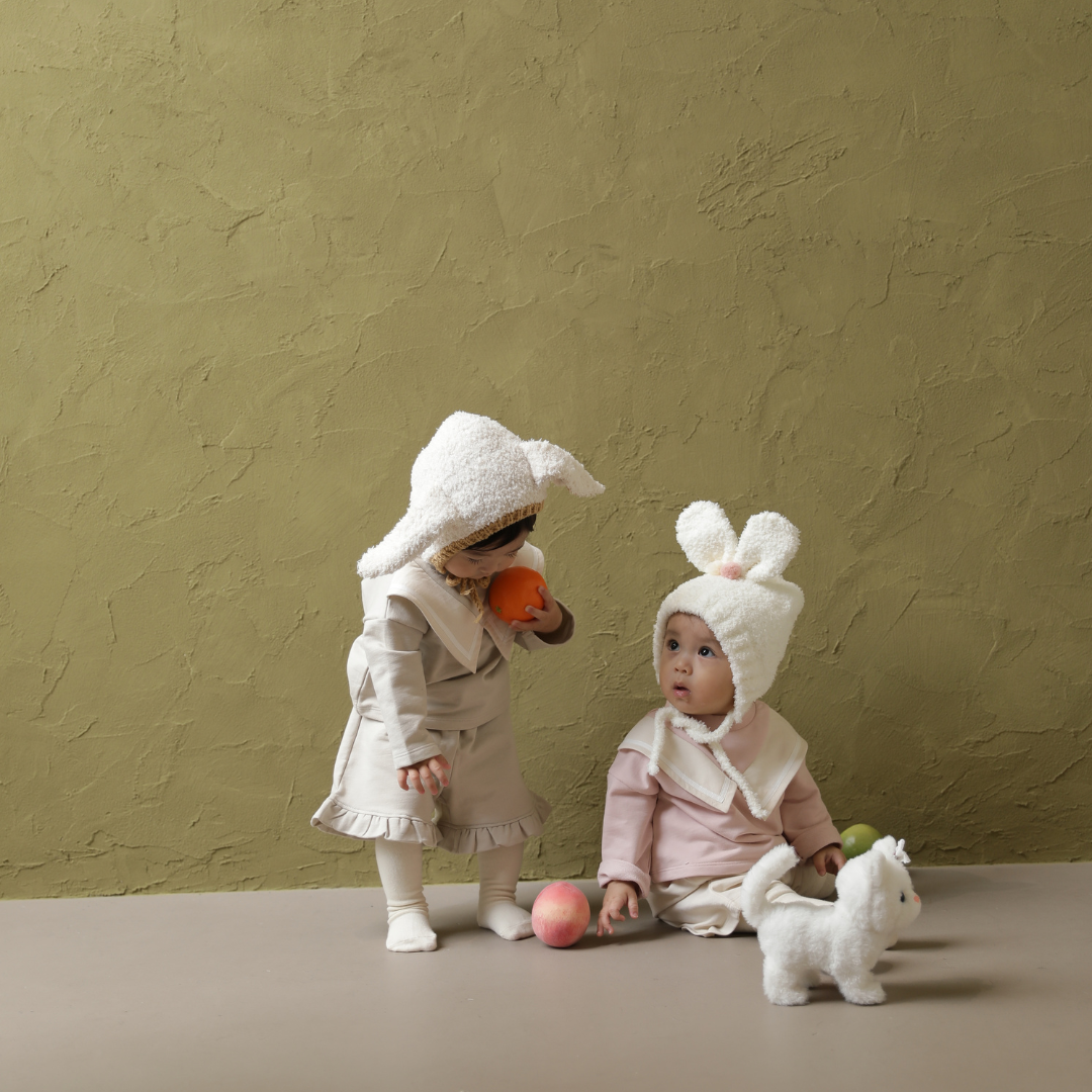 スウェットカラーハーフフリルパンツ【110021】