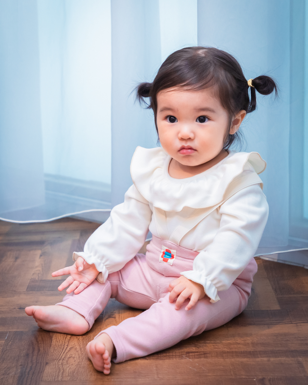 (予約商品)ストレッチスムースサスペンダーパンツ【110093】(Pink)