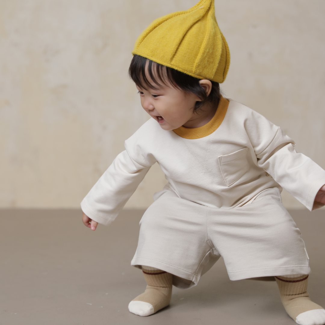 スウェットカラーハーフパンツ【110020】