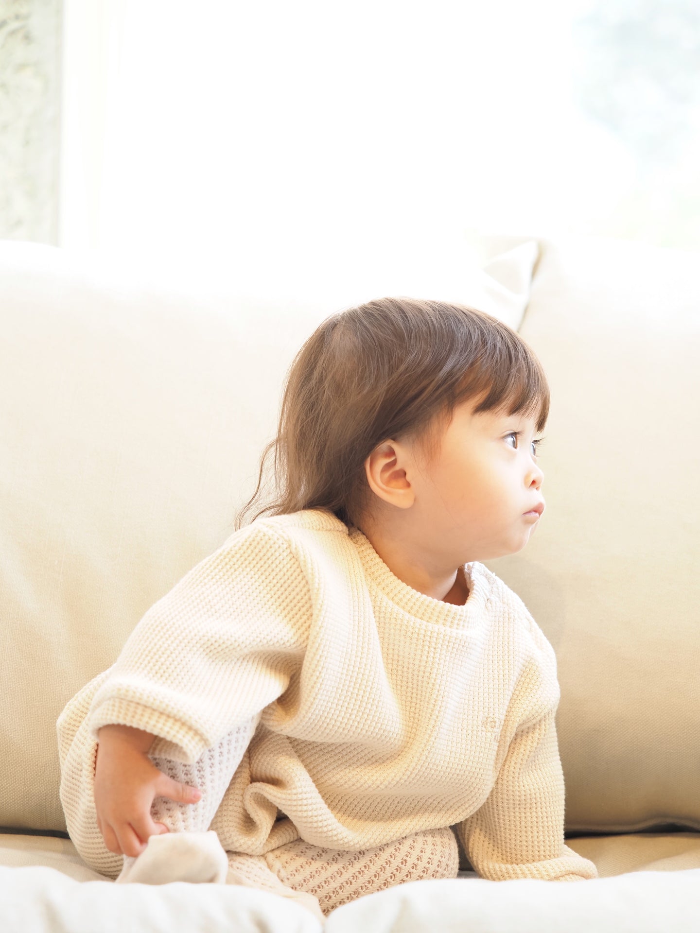 【KOHANA MADE01】waffle rompers -made in Japan-