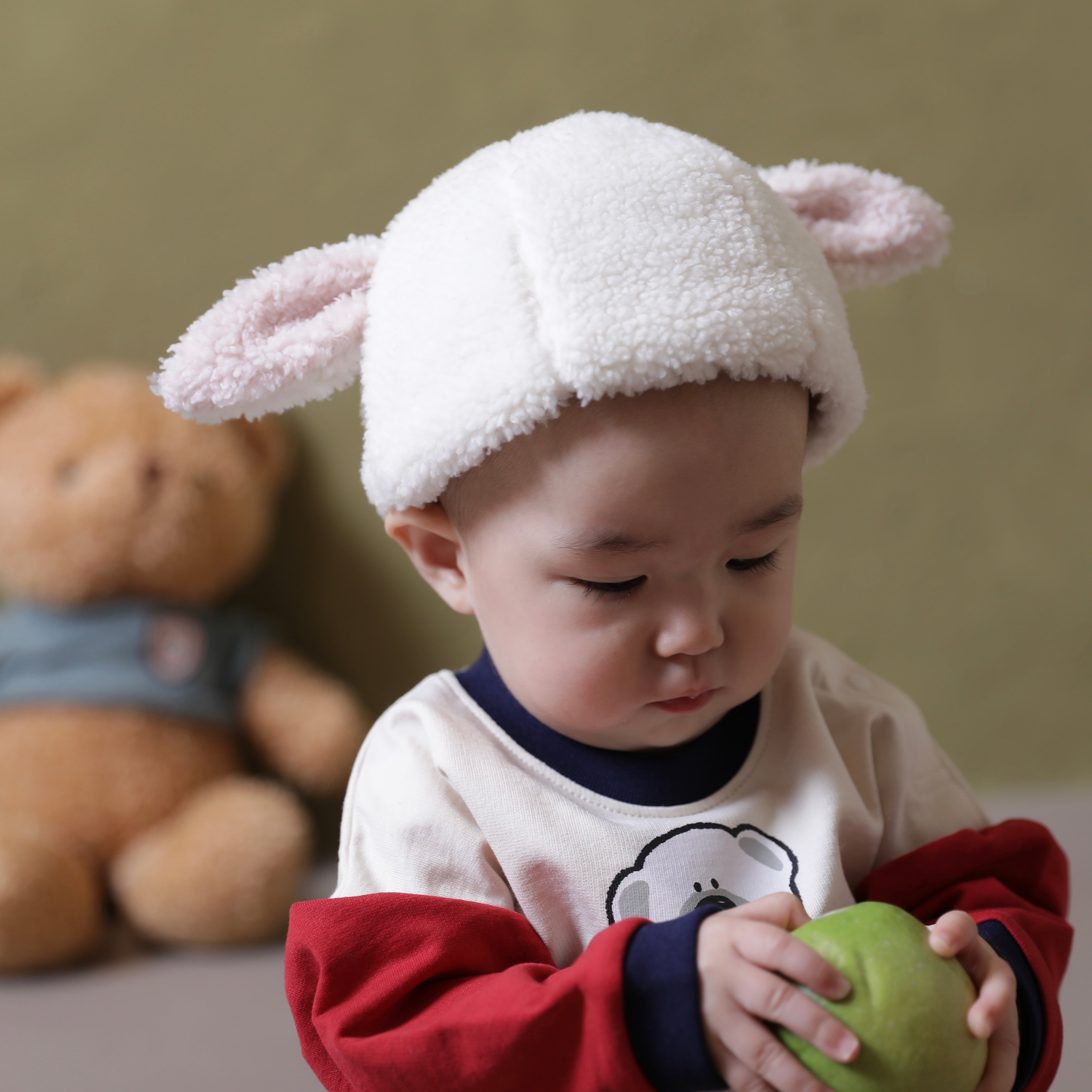 もこもこアニマルボア帽子【110038】