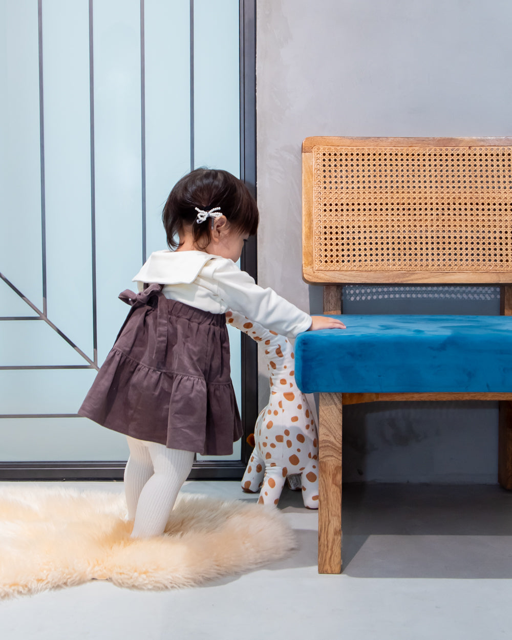 ストレッチスムースセーラーカラーシャツ【110090】(White)
