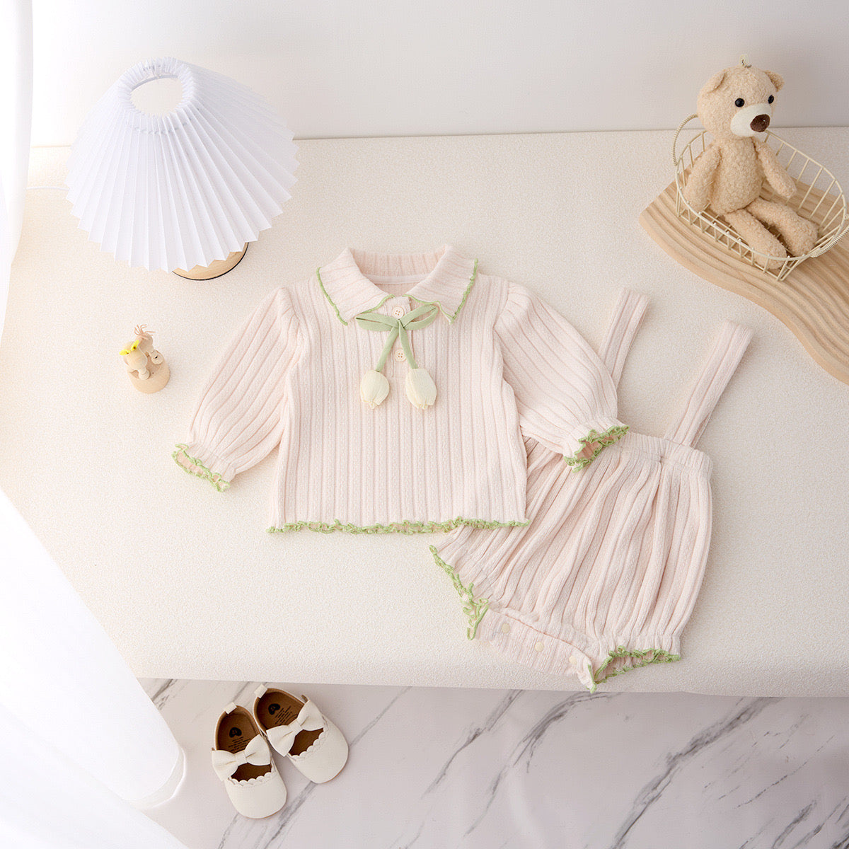 (予約販売中)チューリップメローツーピース【N3476】