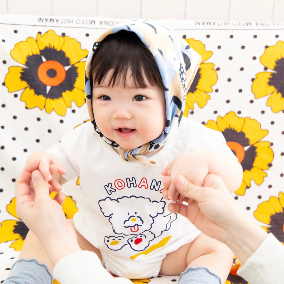 おさんぽわんわんロンパース【110063】