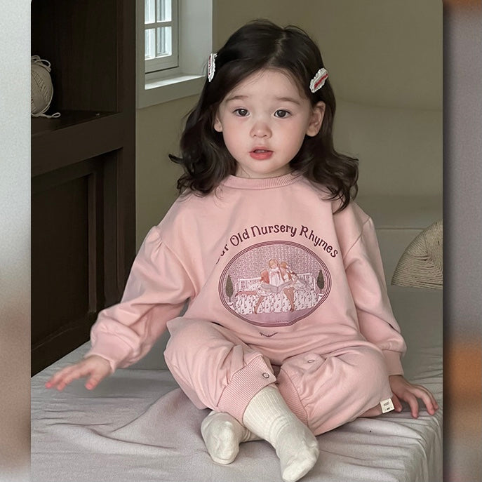 (予約商品)ガーリースウェットロンパース【N3422】