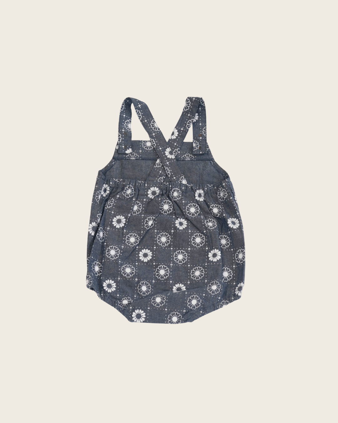 Daisy Denim Rompers【110211】