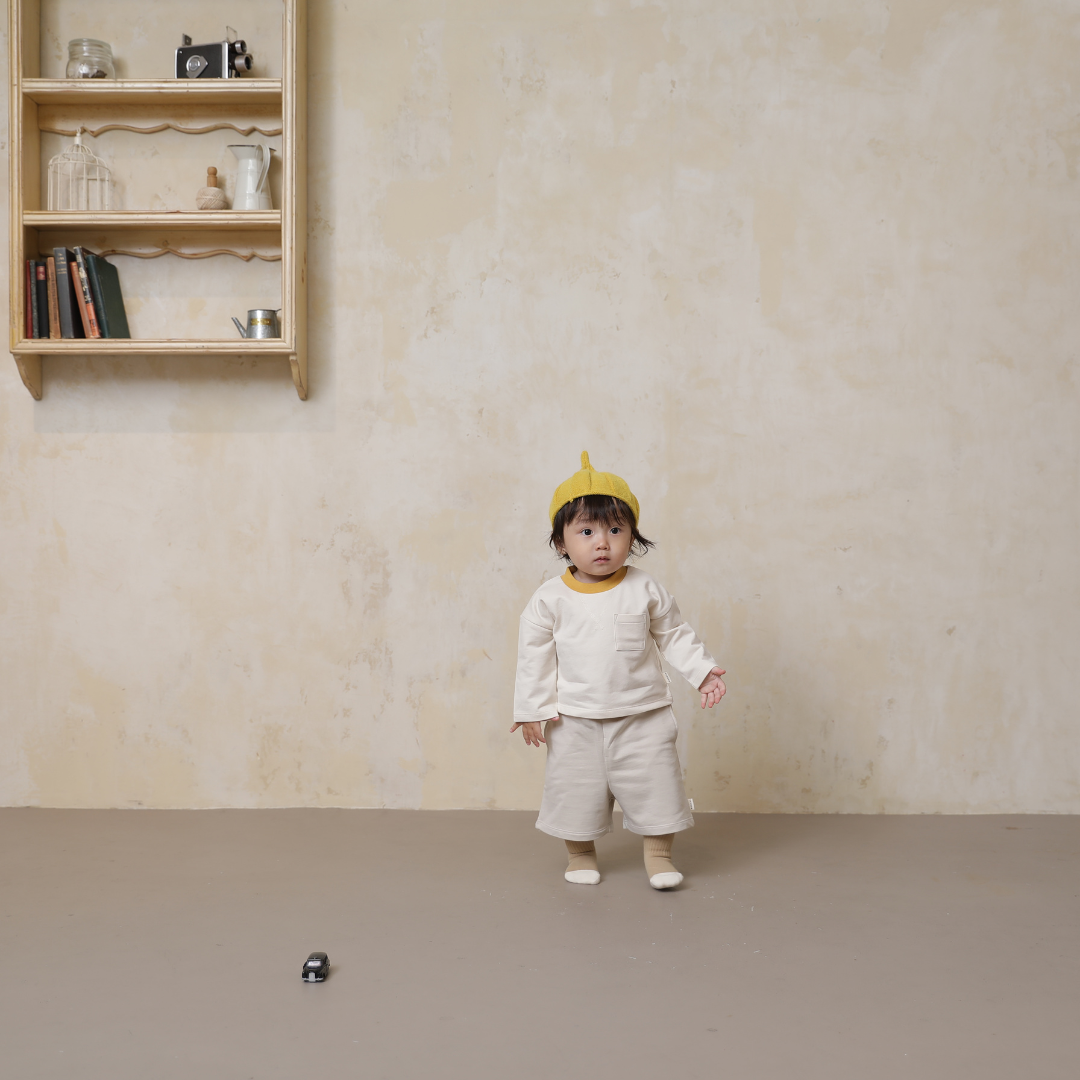 スウェットカラーハーフパンツ【110020】