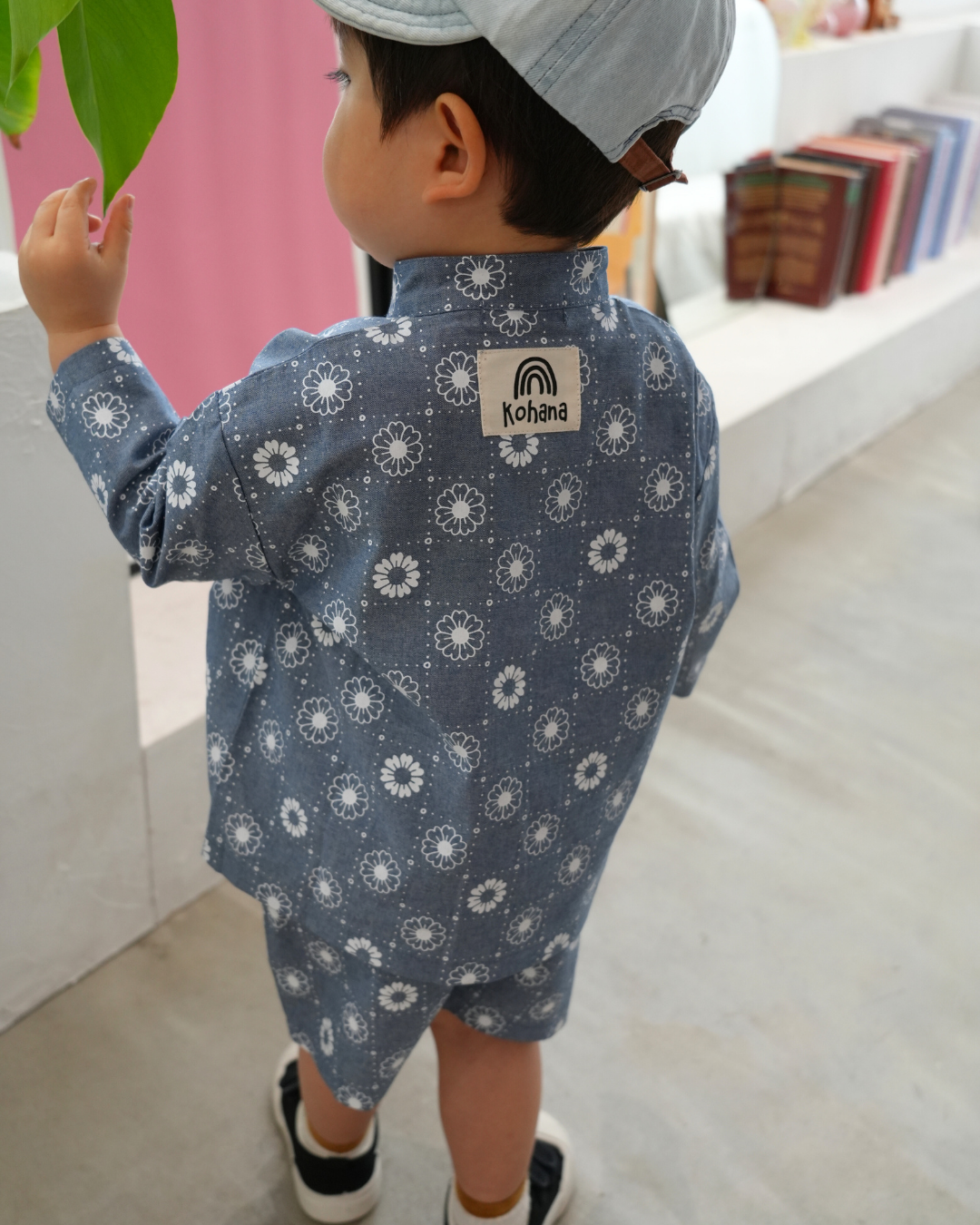 Daisy Denim China Shirt【110208】