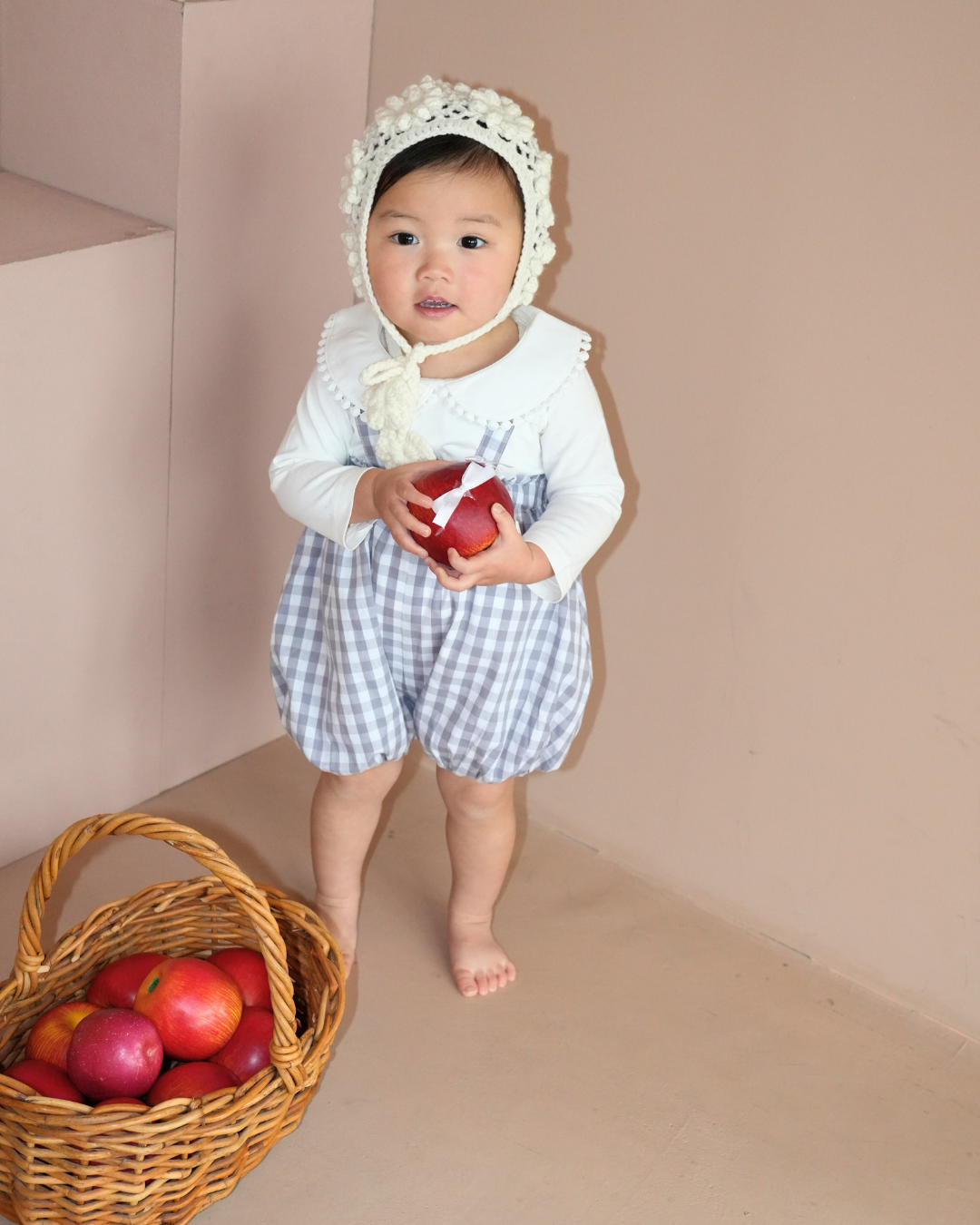 Round Collar Lace Shirt【110133】