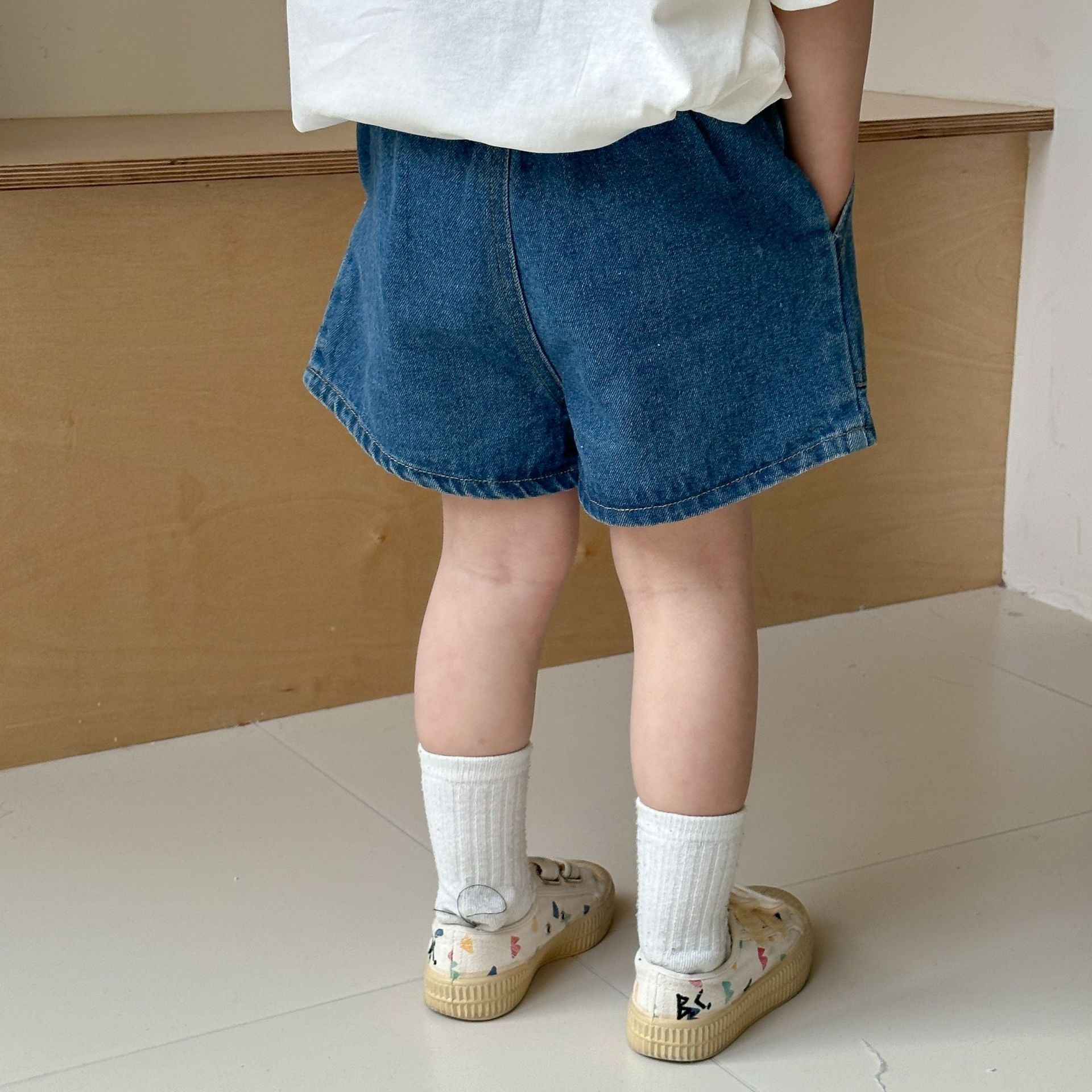 デニムショートパンツ【K254】