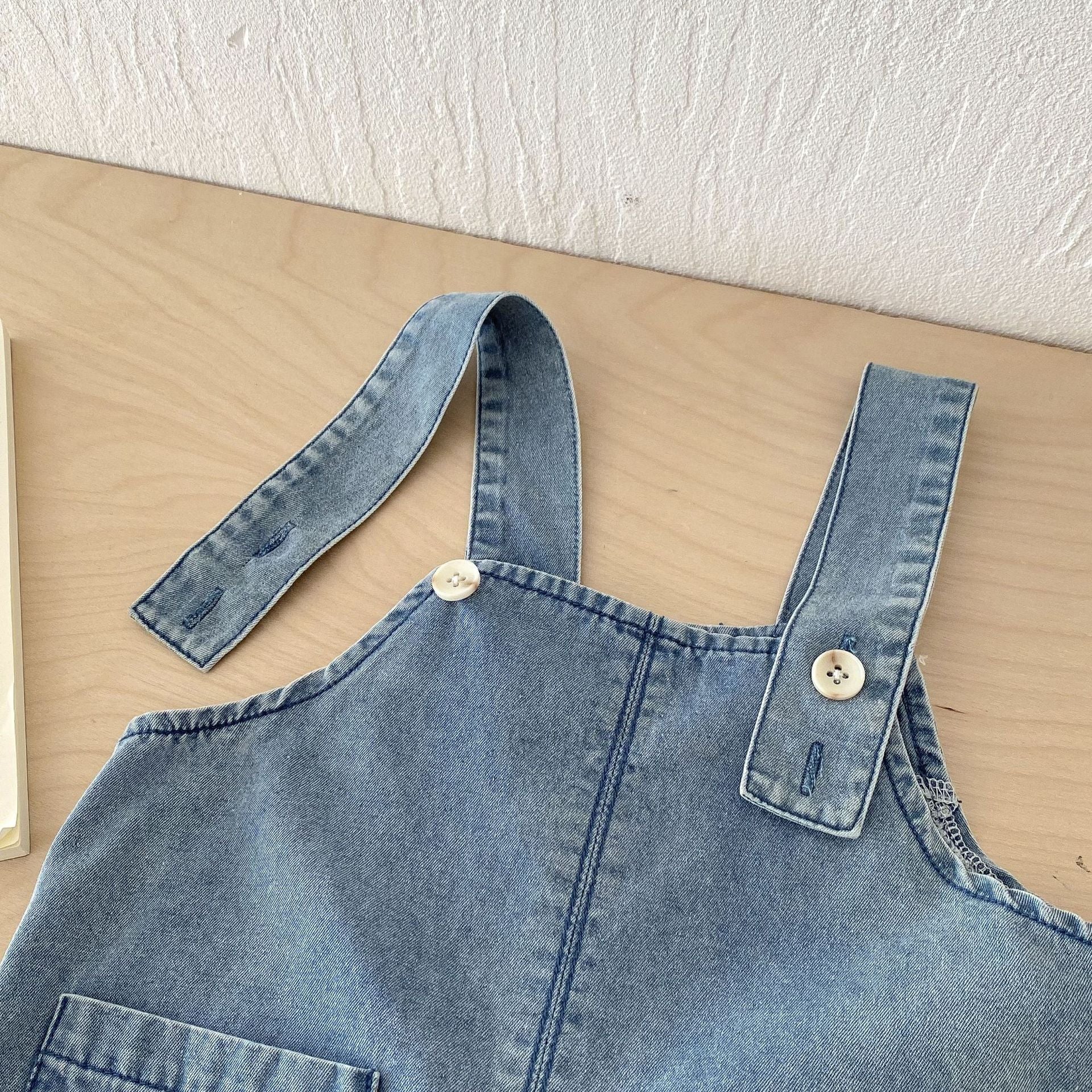 うさ耳デニムサロペット【N3480】