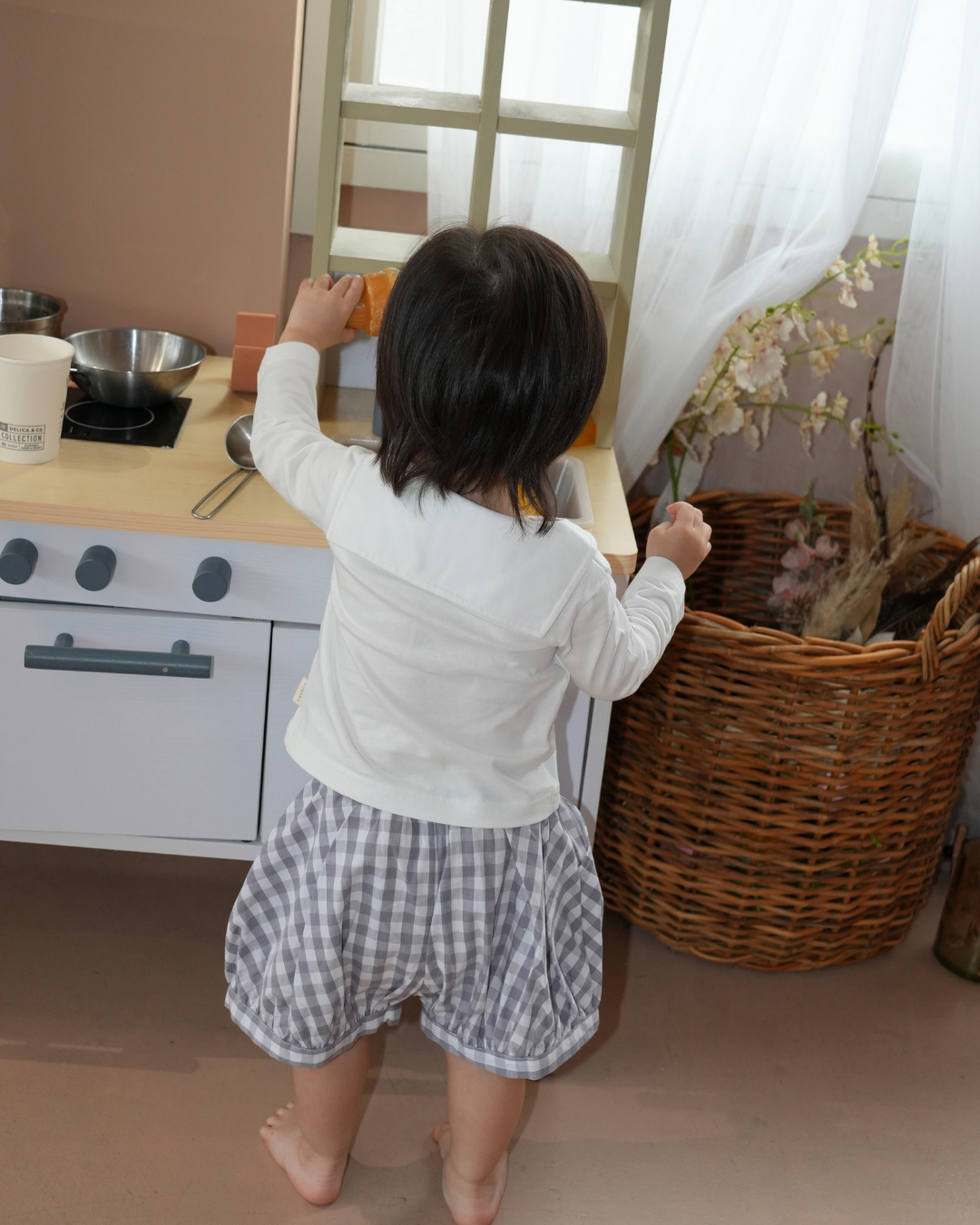 Sailor Collar Shirt【110051-2】