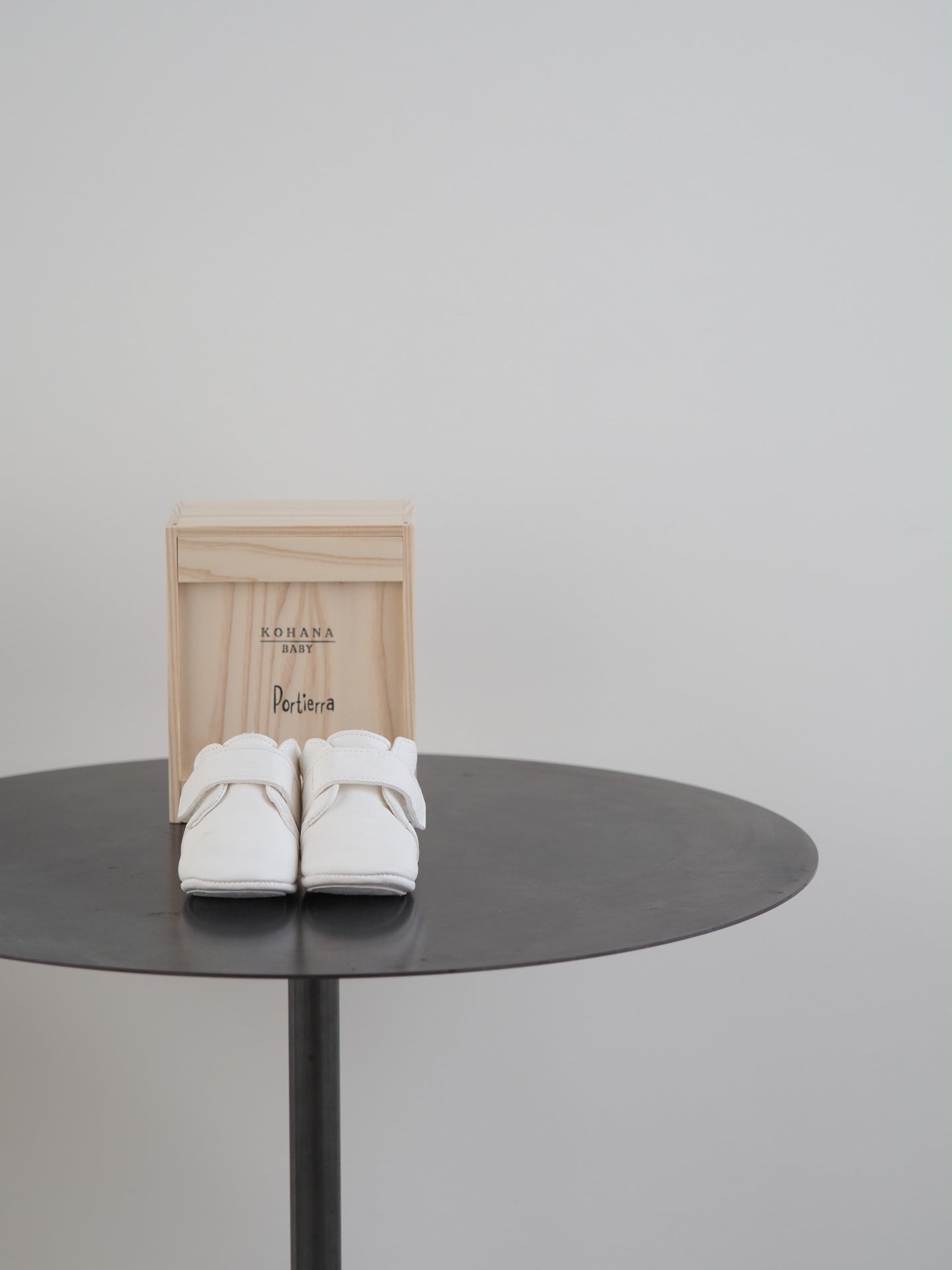 【KOHANA×Portierra08】Deer Leather first shoes/derby -made in Japan-