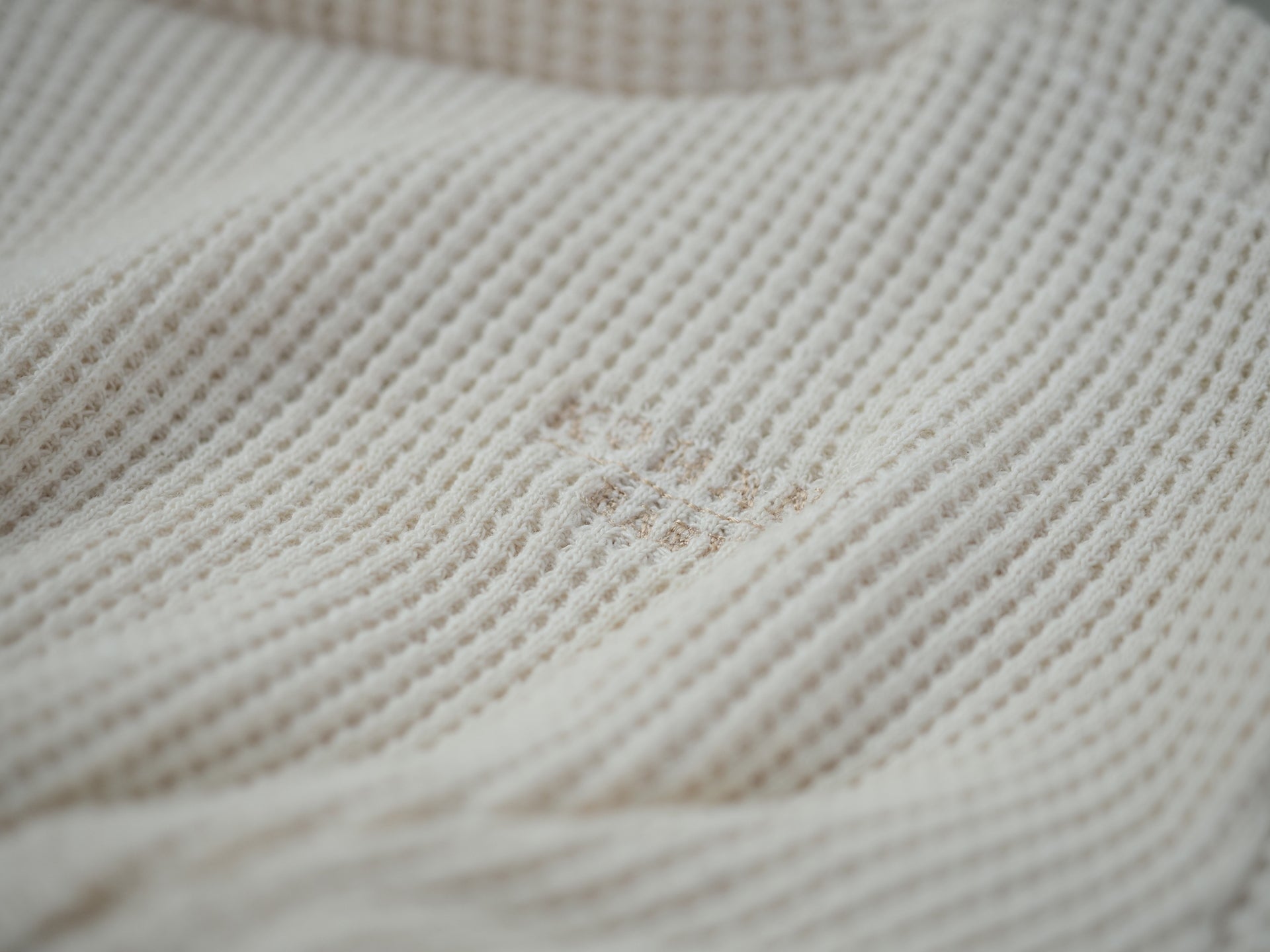 【KOHANA MADE01】waffle rompers -made in Japan-