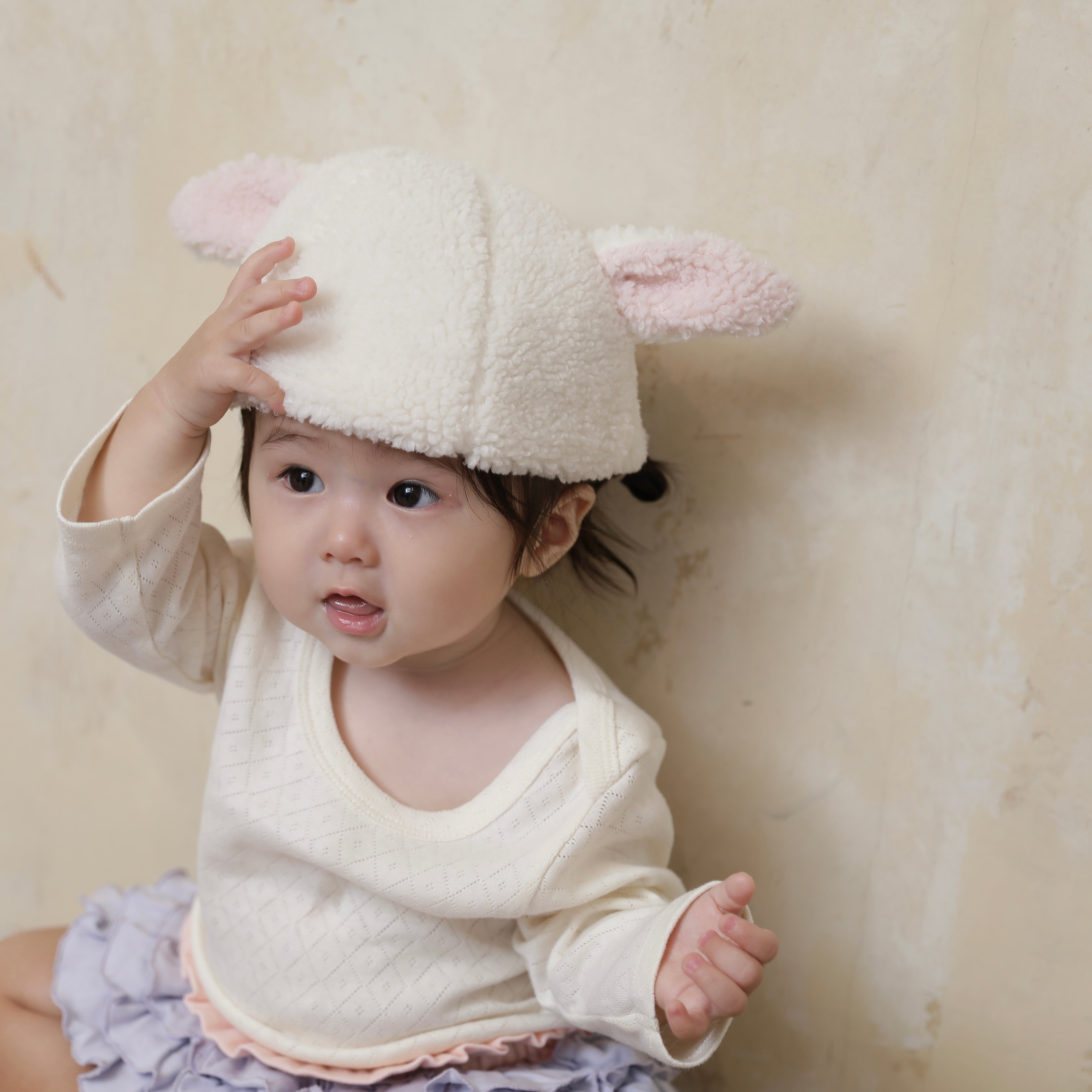 もこもこアニマルボア帽子【110038】