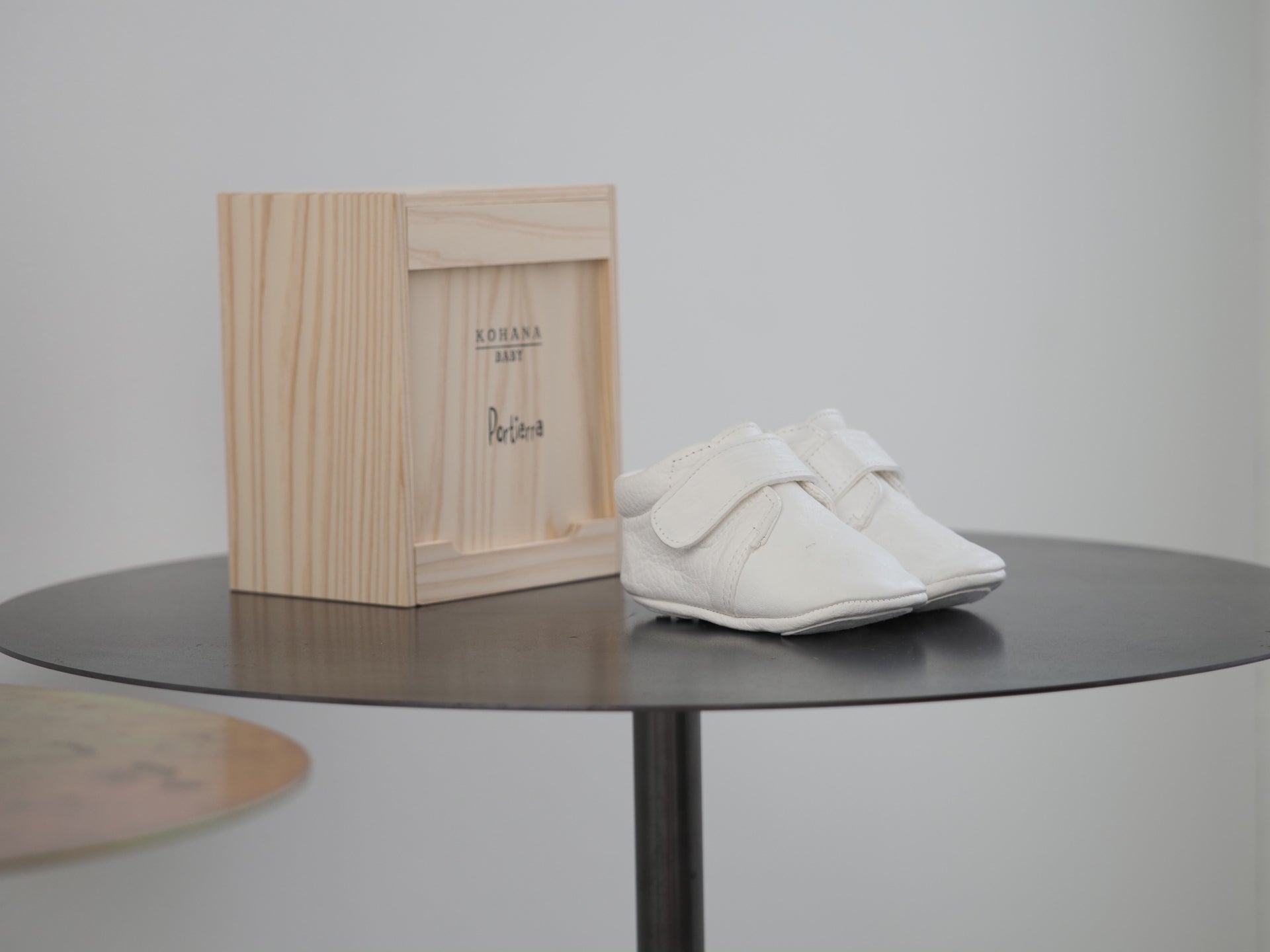 【KOHANA×Portierra08】Deer Leather first shoes/derby -made in Japan-