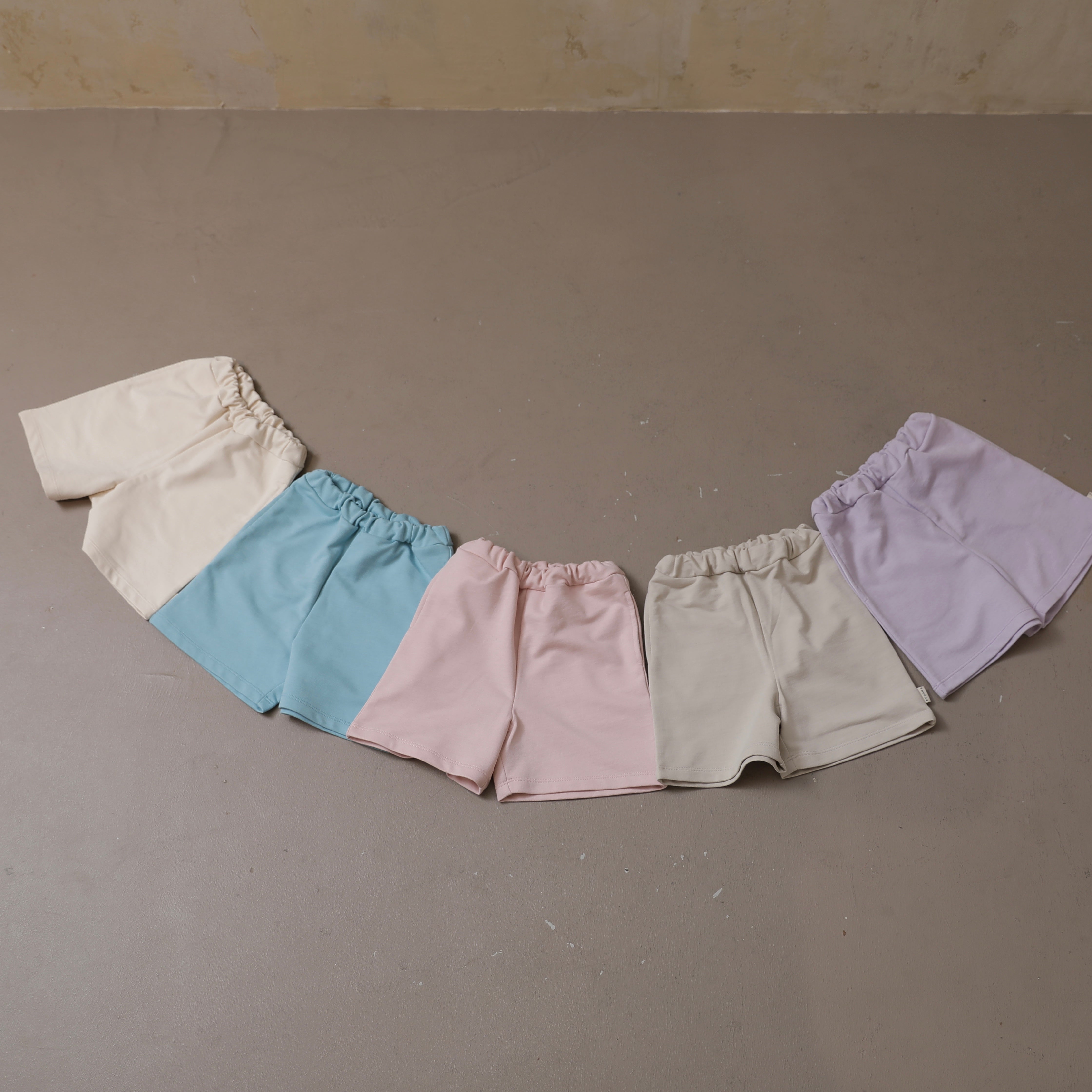 スウェットカラーハーフパンツ【110020】