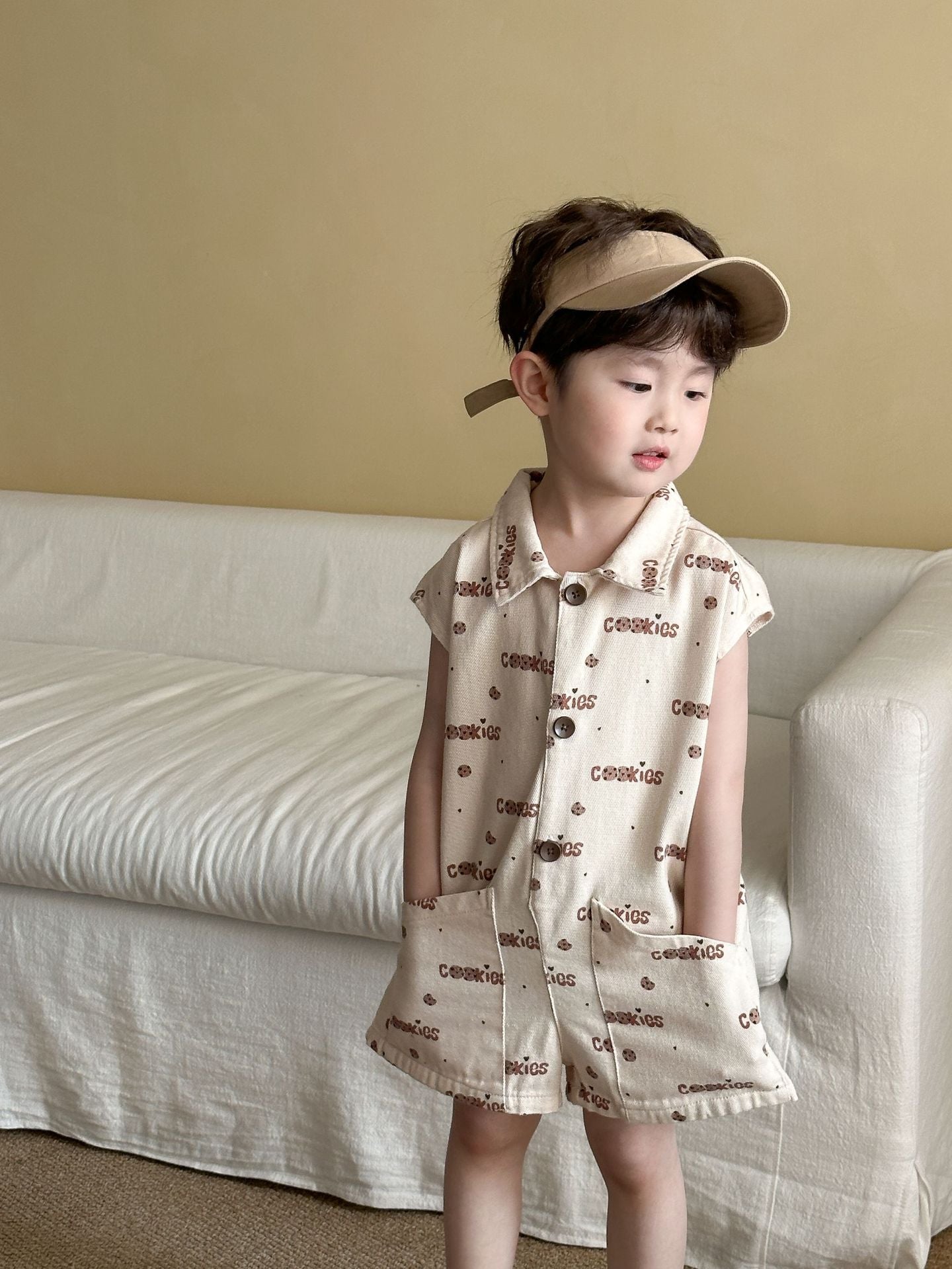 クッキーわんわんジャンプスーツ【K253】