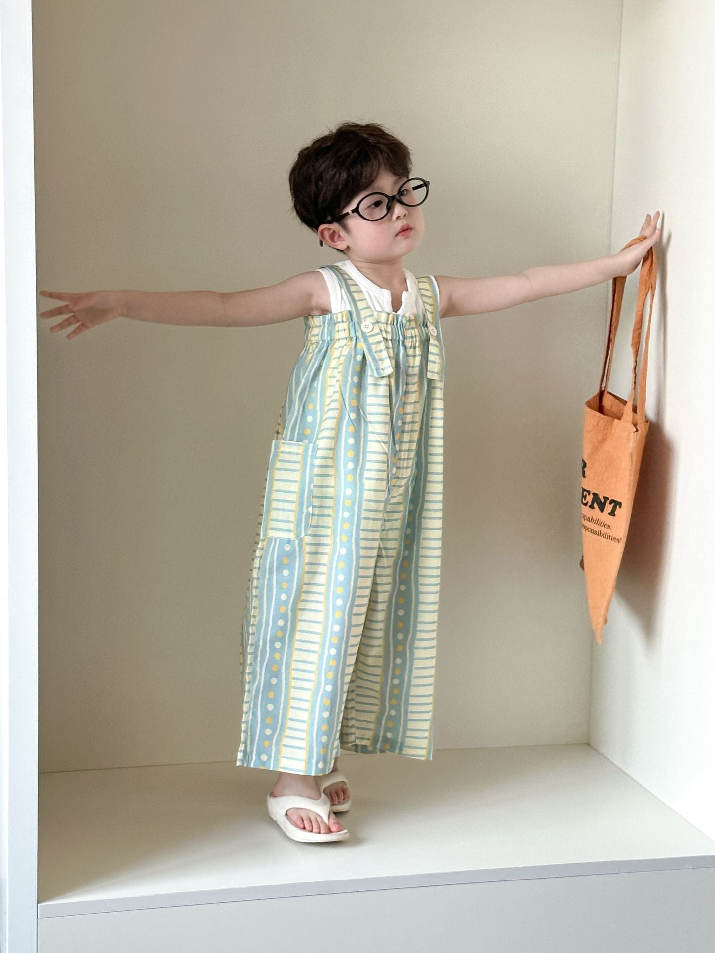 デザインオーバーオール【K255】