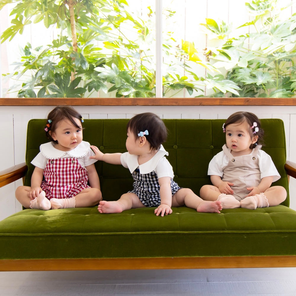 ショート丈サロペット【110059】