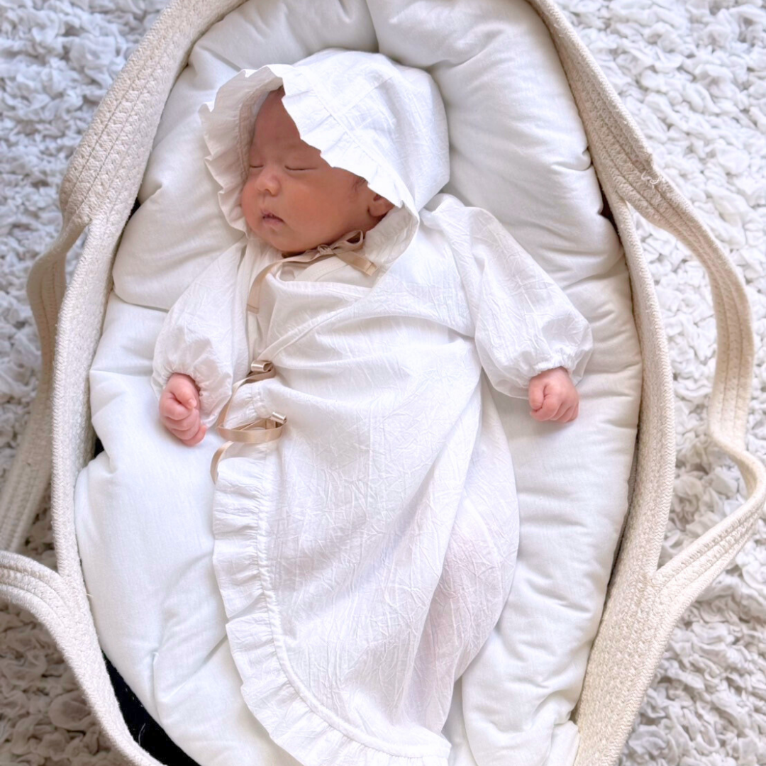 Baby Ceremony Dress (with Bonnet)【110036】