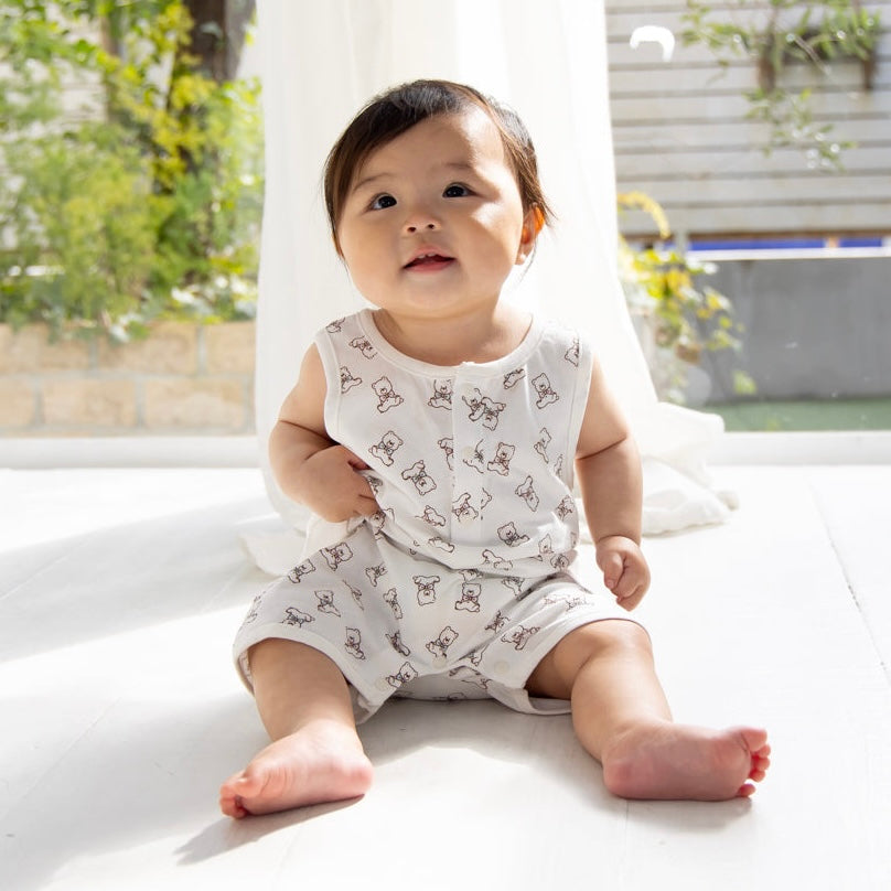 コハナベアーカバーオール【110066】