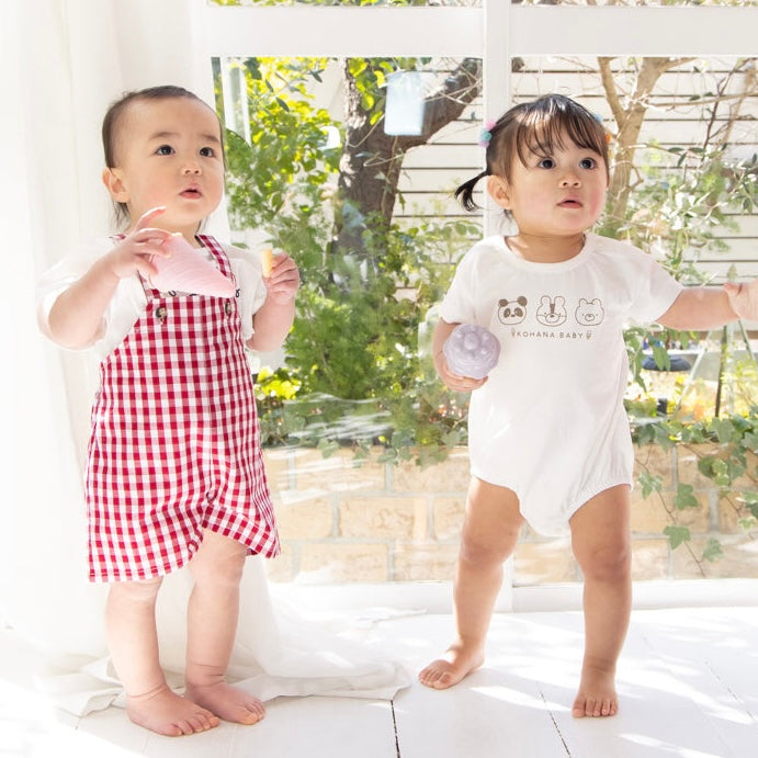 3匹のどうぶつさんロンパース【110062】